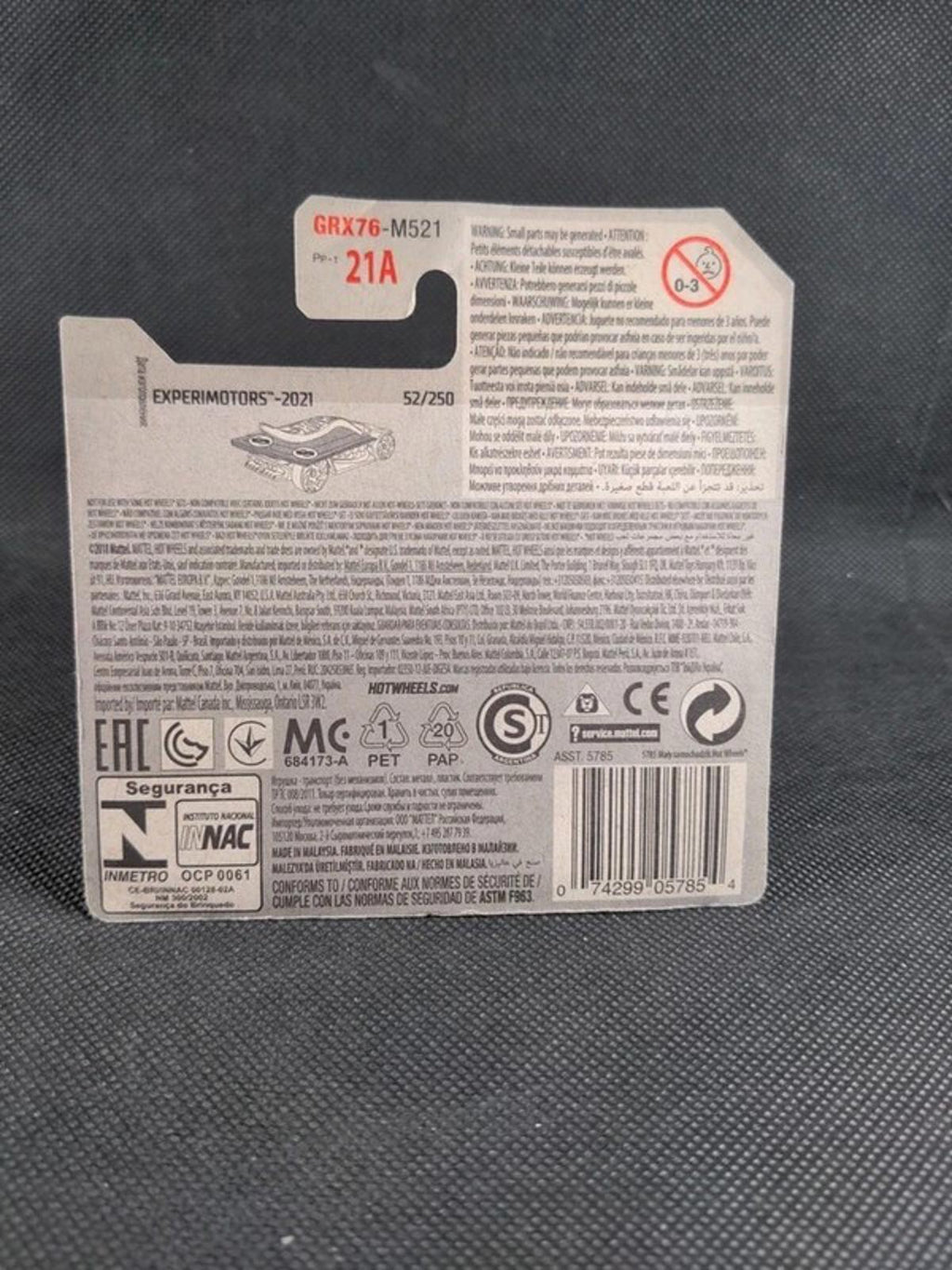 Hot Wheels Clip Rod 52/250 Experimotors 5/10 2021 Diecast Model Car