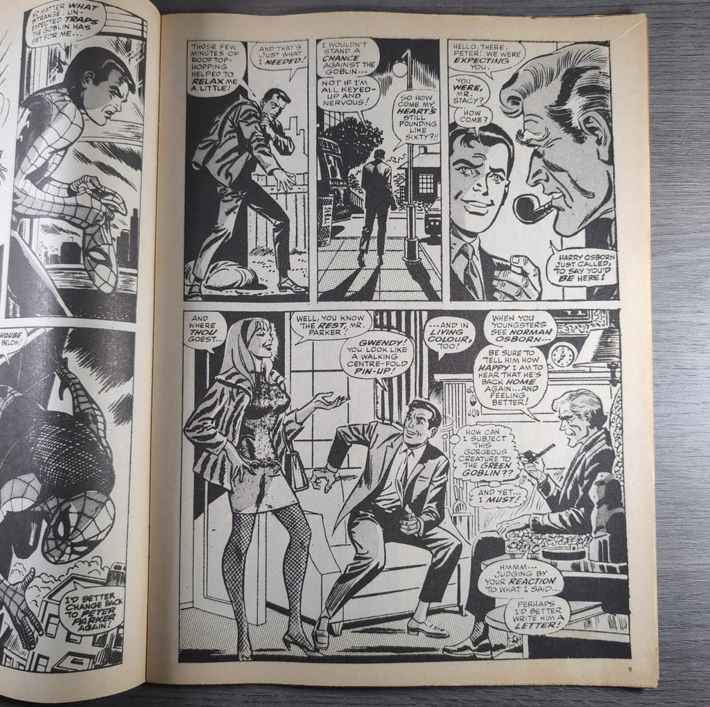 Spider-Man Comics Weekly No 73 Marvel Comics UK 6th July 1974 Vintage Comic