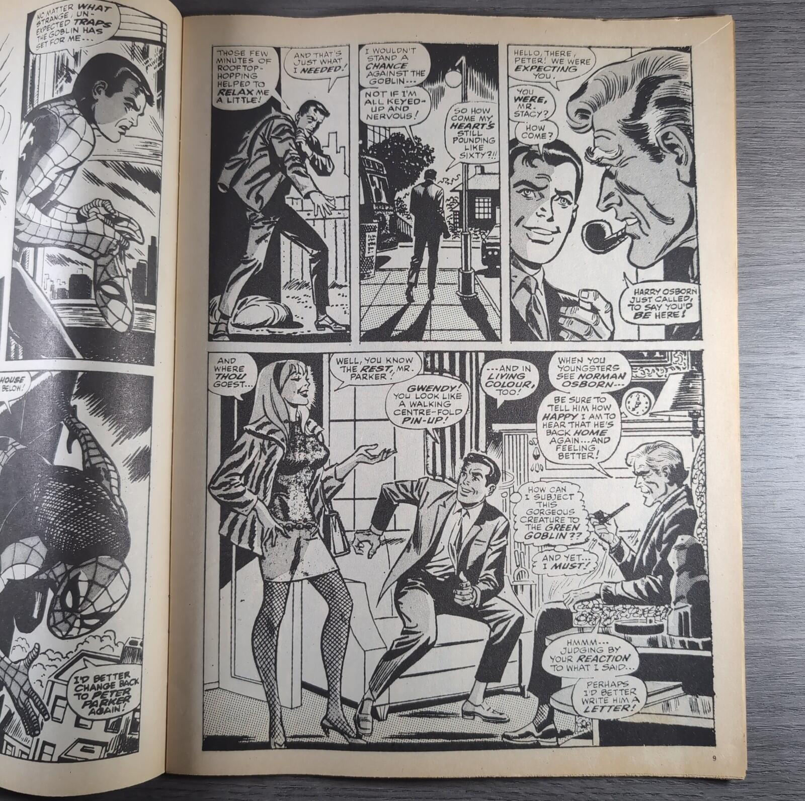 Spider-Man Comics Weekly No 73 Marvel Comics UK 6th July 1974 Vintage Comic