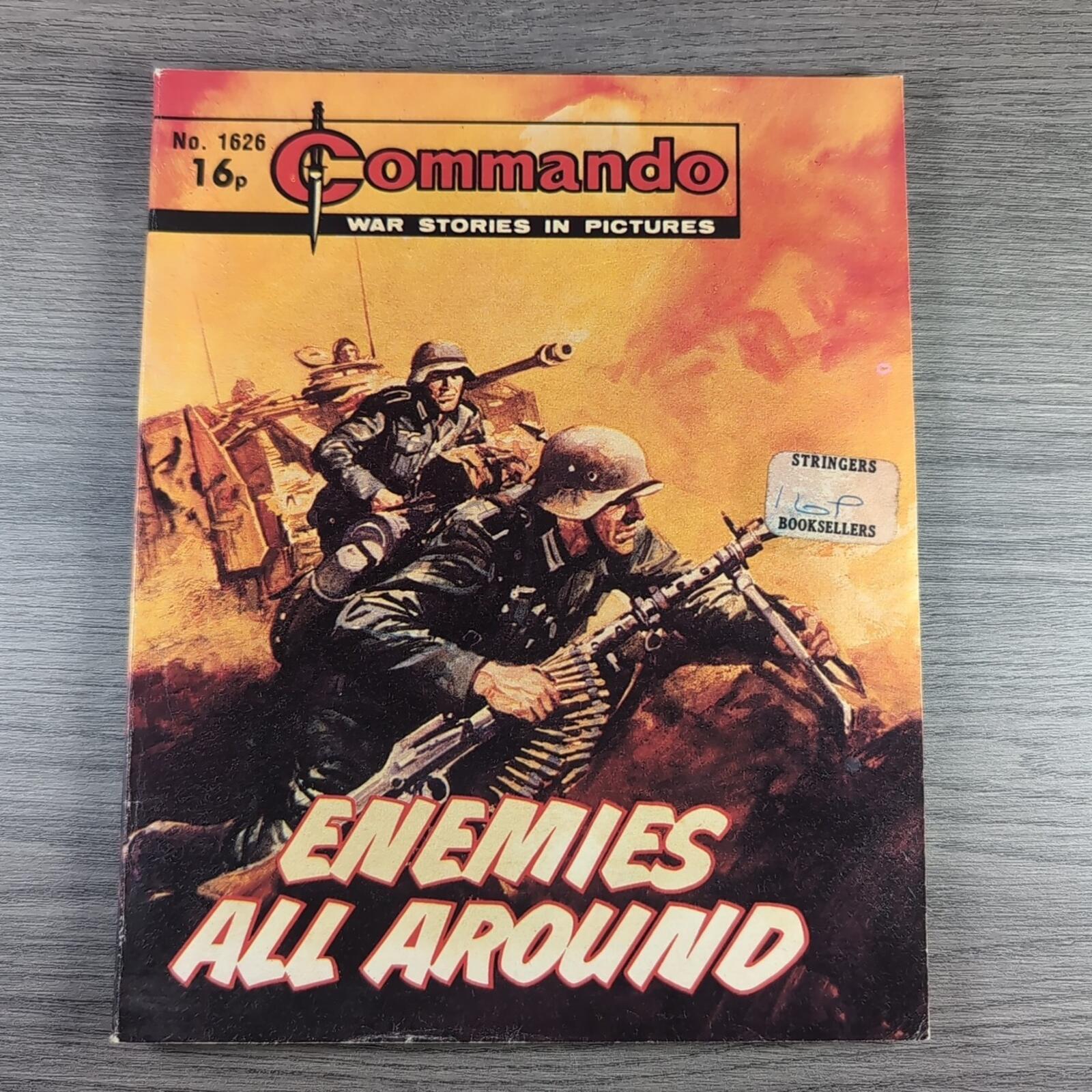 Commando Comic Issue Number 1626 Enemies All Around