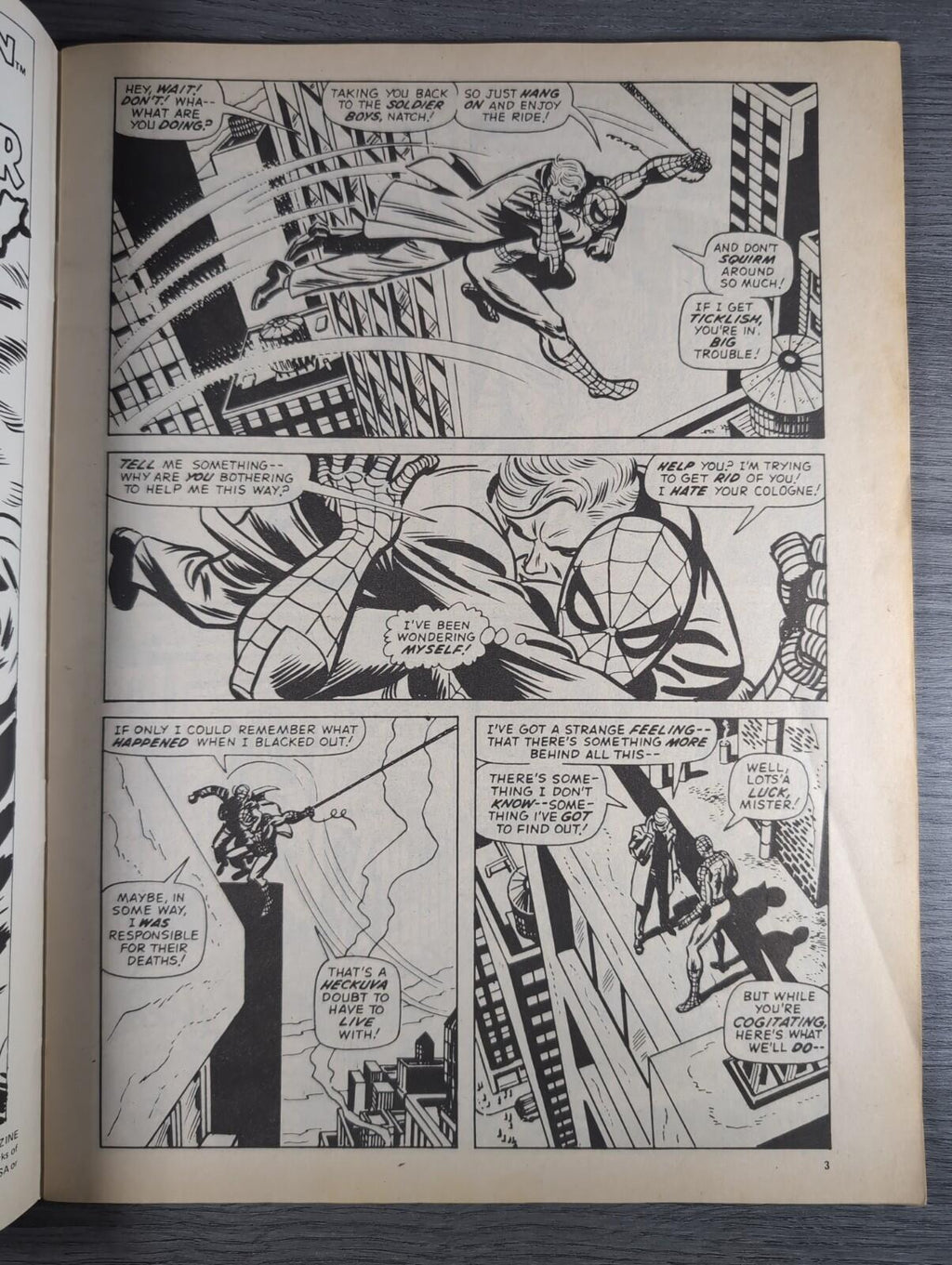 Spider-Man Comics Weekly No 155 Marvel Comics UK 31st January 1976 Vintage Comic