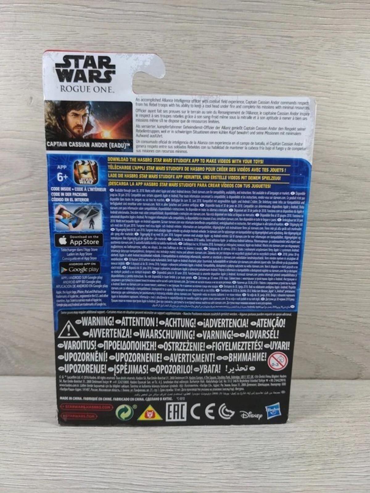 Hasbro Star Wars Captain Cassian Andor (Eadu) Figure Rogue One 2018 Sealed Pack