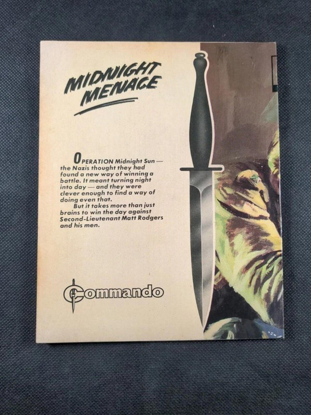 Commando Comic Issue Number 1323 Midnight Menace