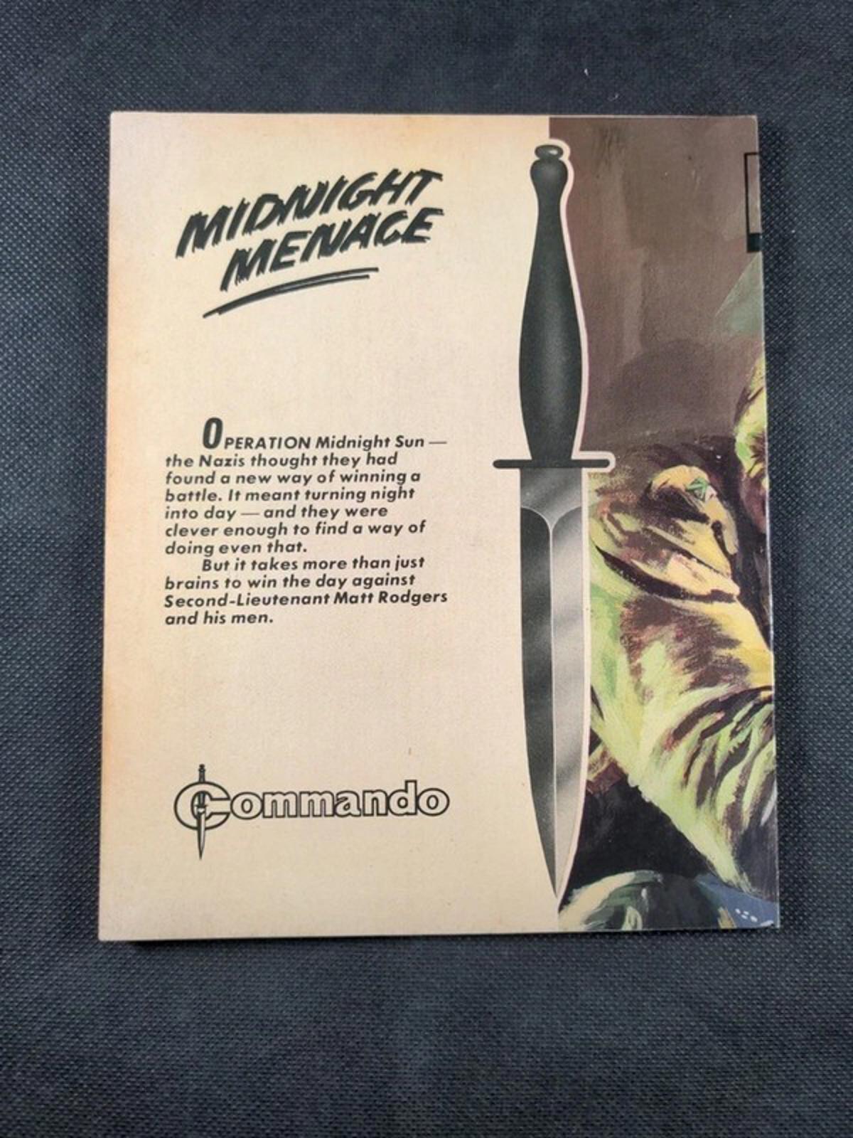 Commando Comic Issue Number 1323 Midnight Menace