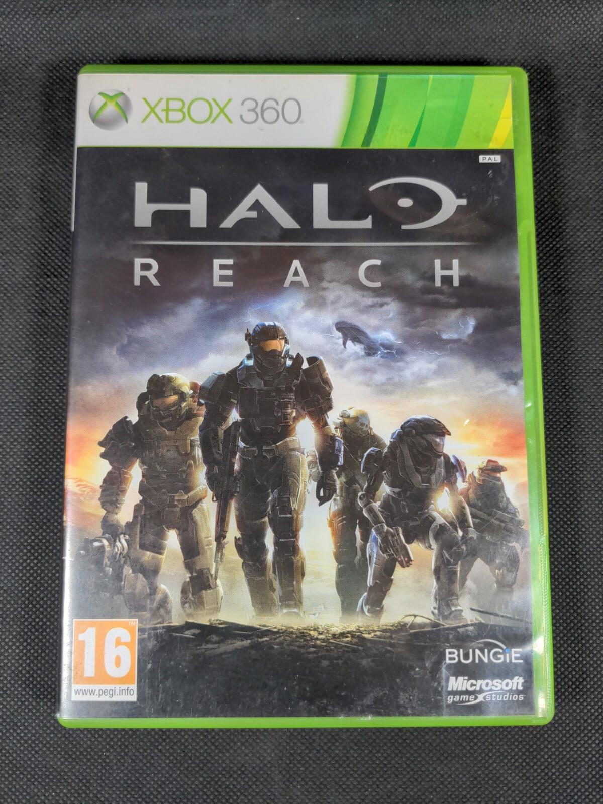Halo Reach Xbox 360 Game + Manual Tested & Working