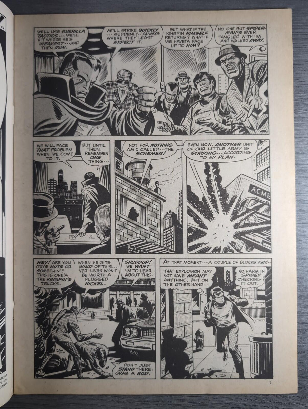 Spider-Man Comics Weekly No 103 Marvel Comics UK 1st February 1975 Vintage Comic