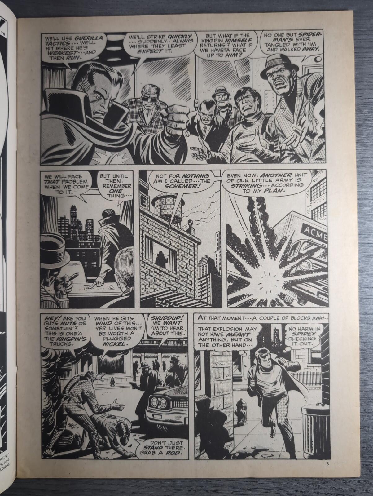 Spider-Man Comics Weekly No 103 Marvel Comics UK 1st February 1975 Vintage Comic
