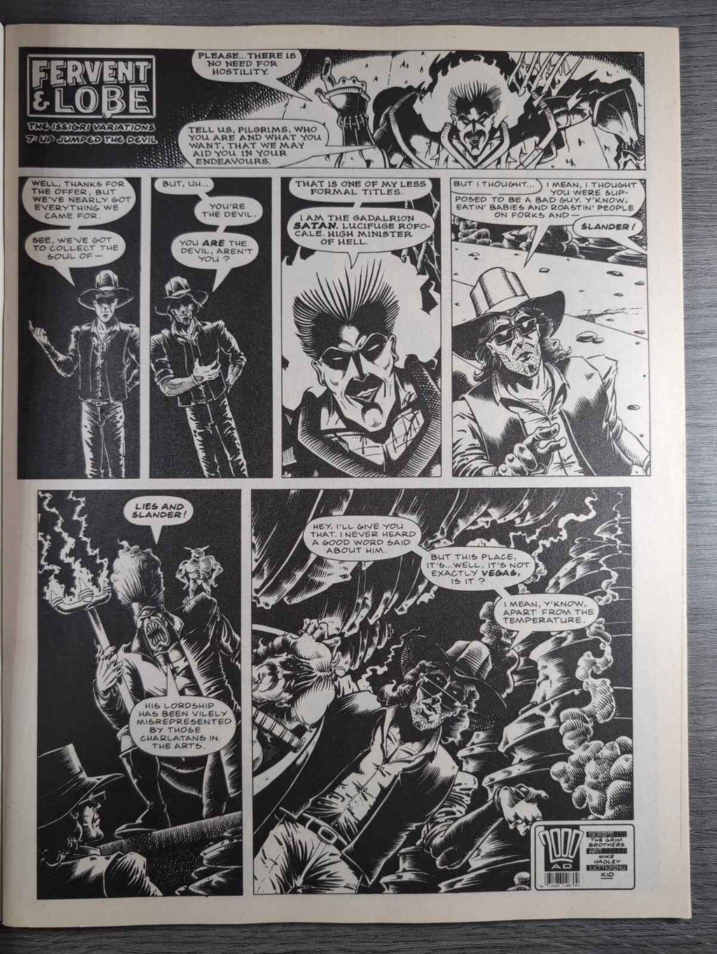 2000AD Prog 648 Featuring Judge Dredd Comic 14th Oct 1989 Vintage Retro Comic