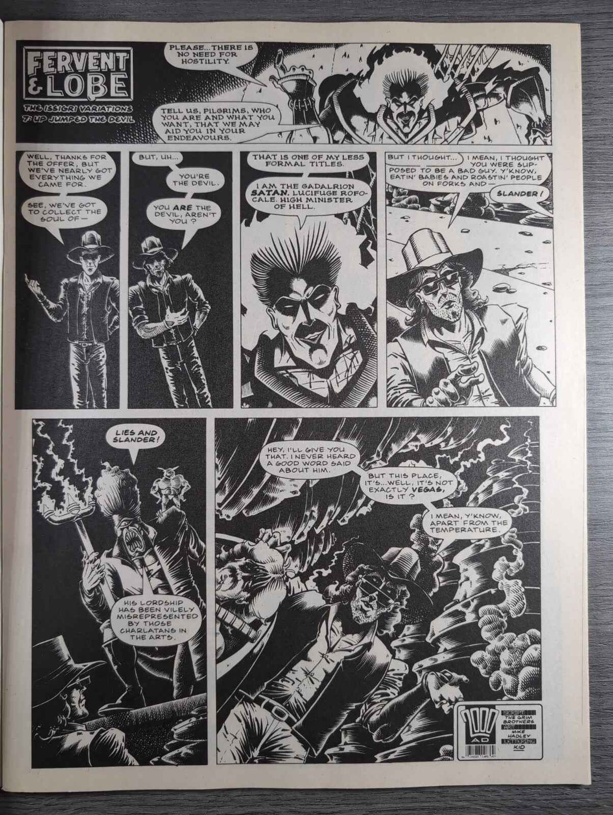 2000AD Prog 648 Featuring Judge Dredd Comic 14th Oct 1989 Vintage Retro Comic
