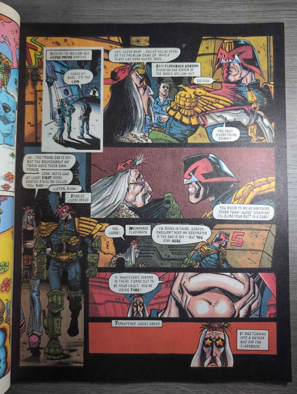 2000AD Prog 808 Featuring Judge Dredd Comic 7th Nov 1992 Vintage Retro Comic