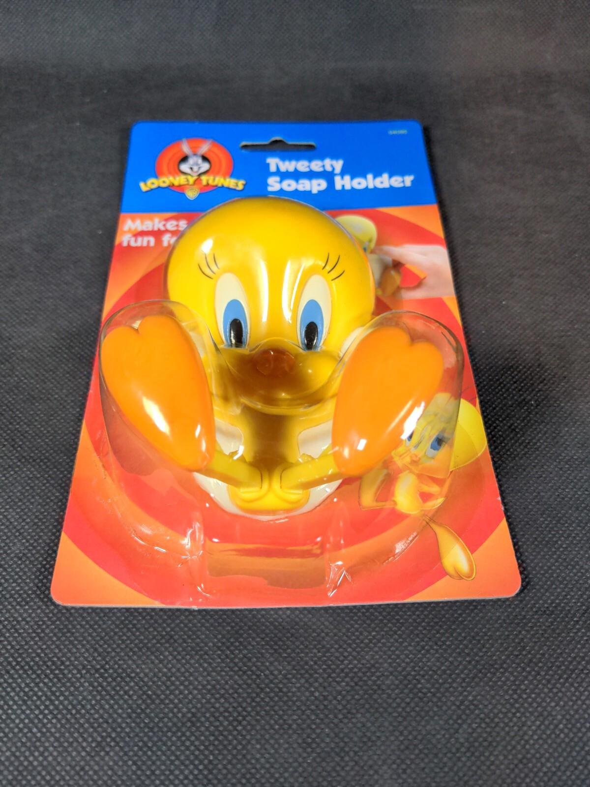 Looney Tunes Vintage Tweety Pie Bird Soap Holder Stand Vintage 1998