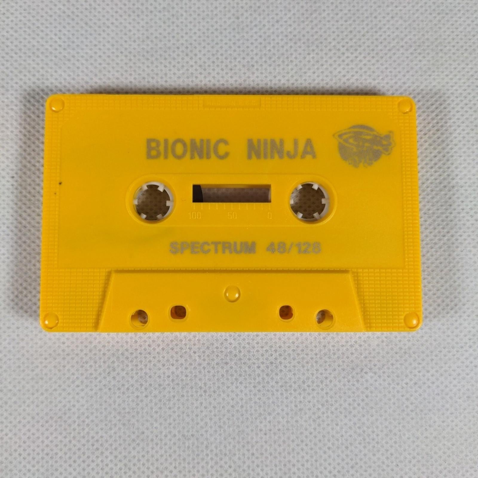 Bionic Ninja ZX Spectrum 48K 128K Game Cassette Tested & Working