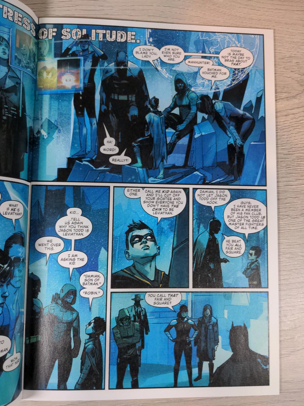 DC Universe: Event Leviathan Comic Issue No 3  Who Is Under The Red Hood? 2019