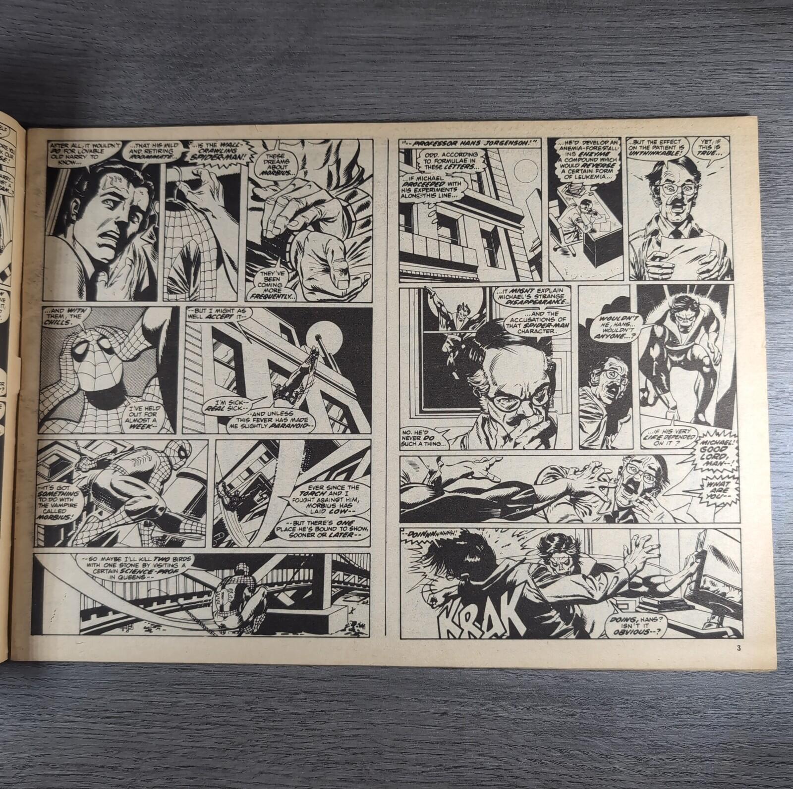 Super Spider-Man With The Super Heroes No. 158 Marvel Comics 21st February 1976