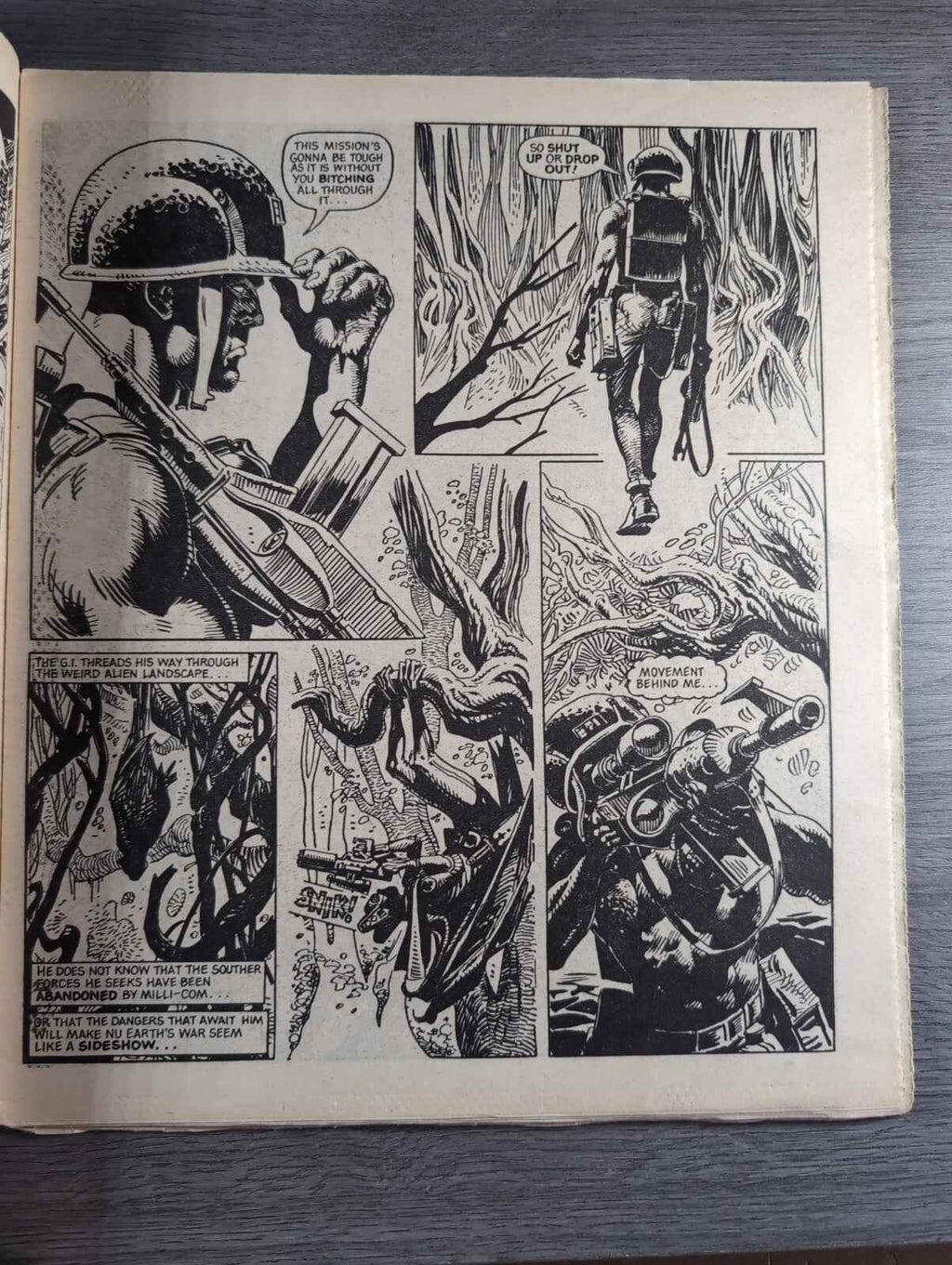 2000AD Prog 410 Featuring Judge Dread Comic 23rd Marc 1985 Vintage Retro Comic
