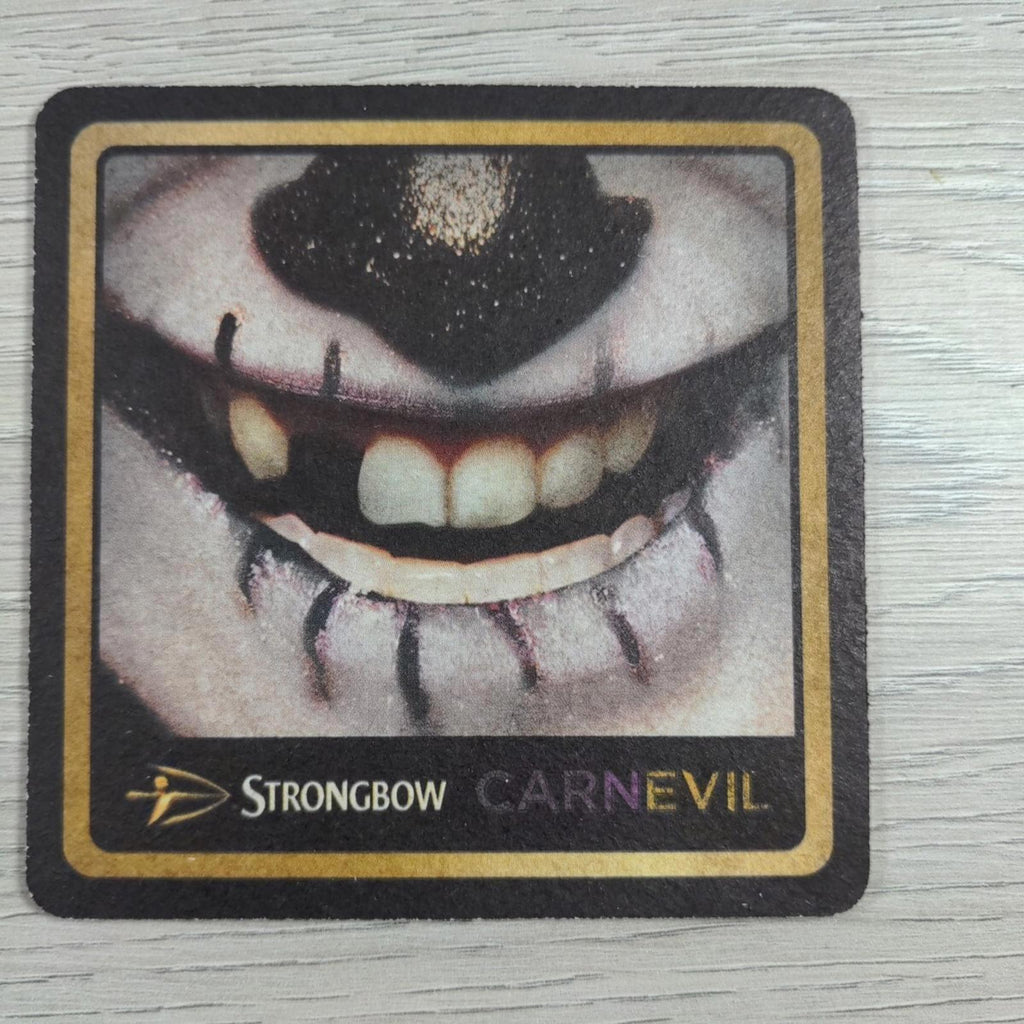 Strongbow 3 x Vintage Beer Mats Pub Bar Coaster Breweriana - Retrorama UK