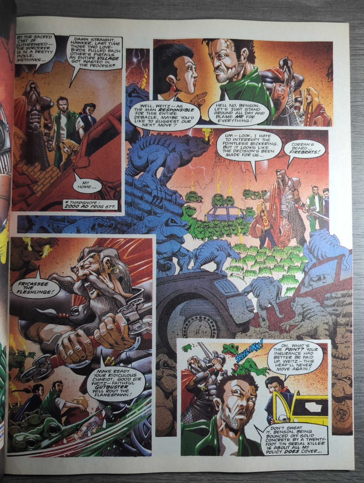 2000AD Prog 837 Featuring Judge Dredd Comic 29th May 1993 Vintage Retro Comic
