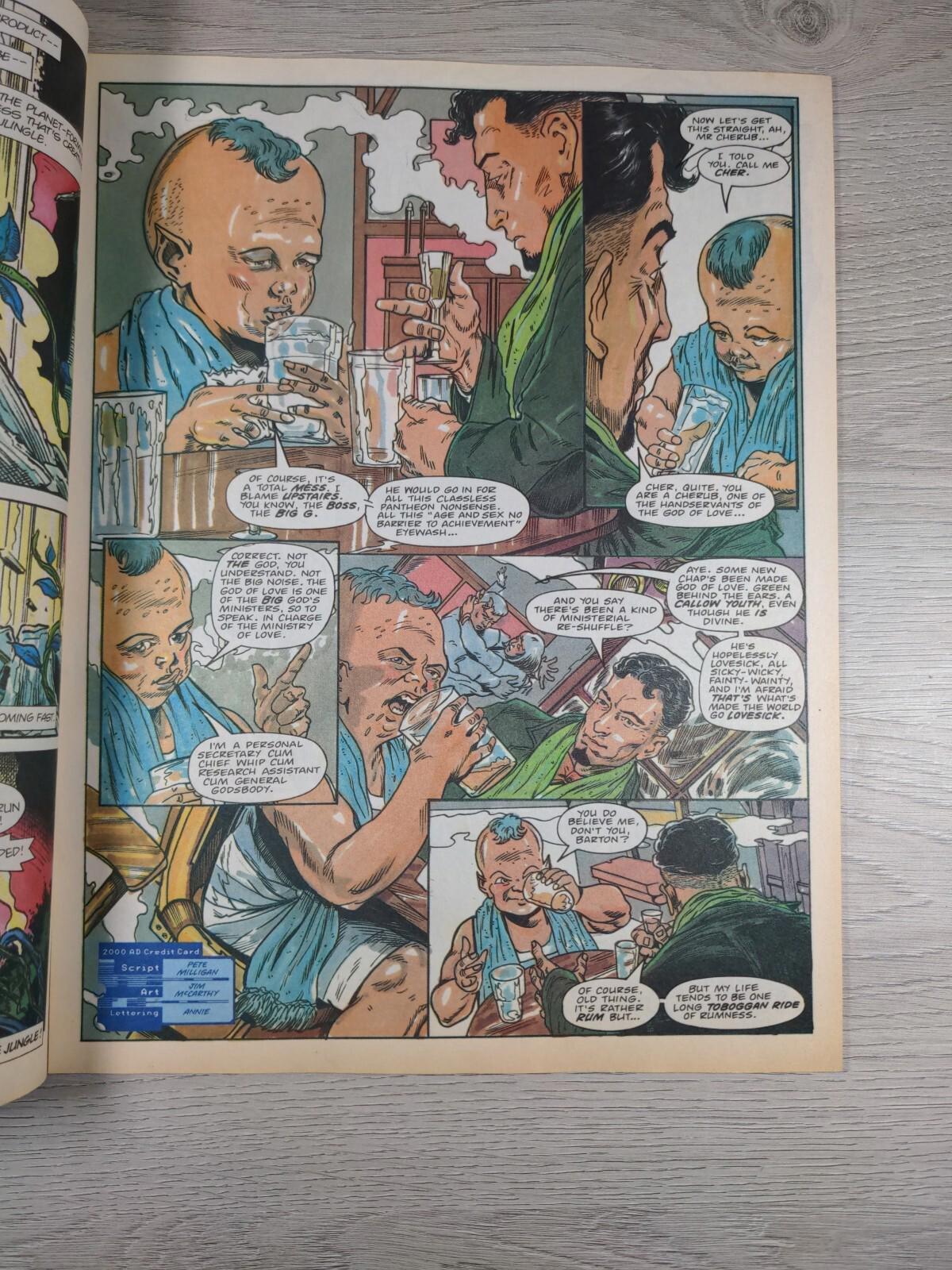 2000AD Featuring Judge Dredd Prog 738 July 1991 Vintage Comic