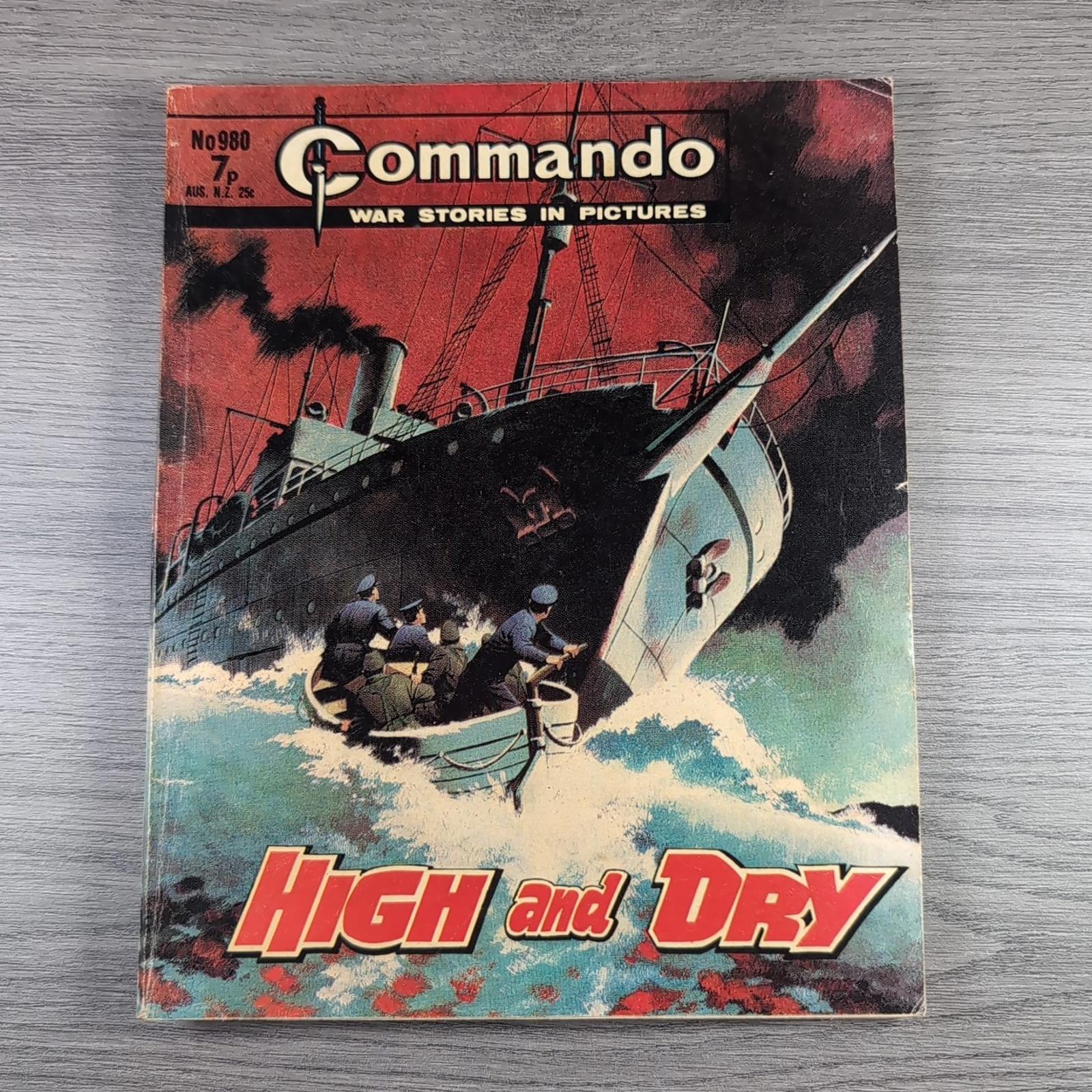 Commando Comic Issue Number 980 High And Dry