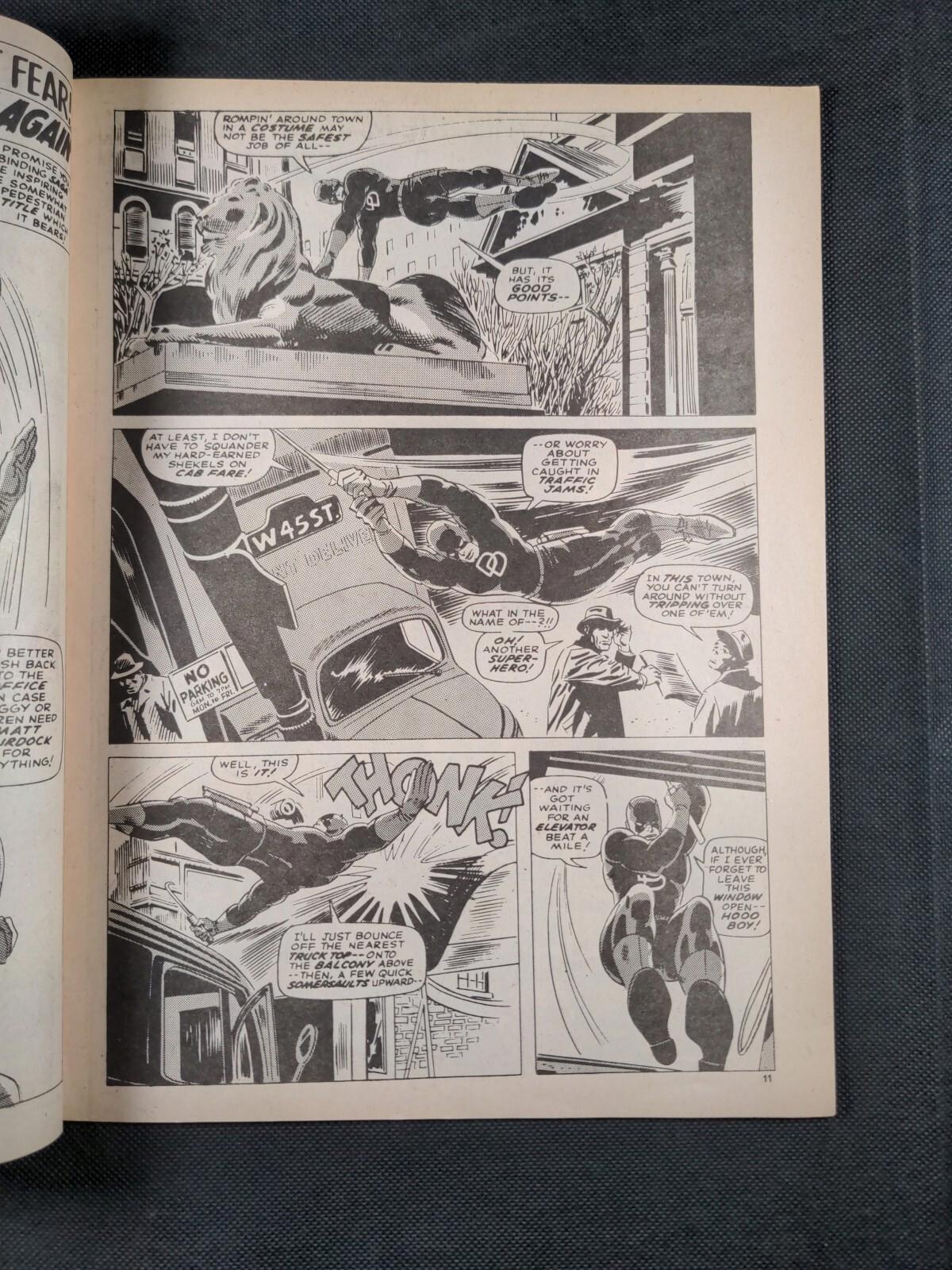 Mighty World of Marvel Comic Issue No 115 December 1974 Marvel UK Vintage Comic - Retrorama UK