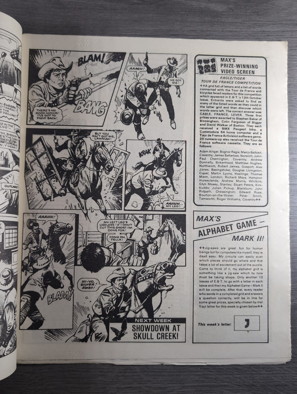 Eagle Comic Issue No. 208 15th March 1988 Vintage Retro UK Comic