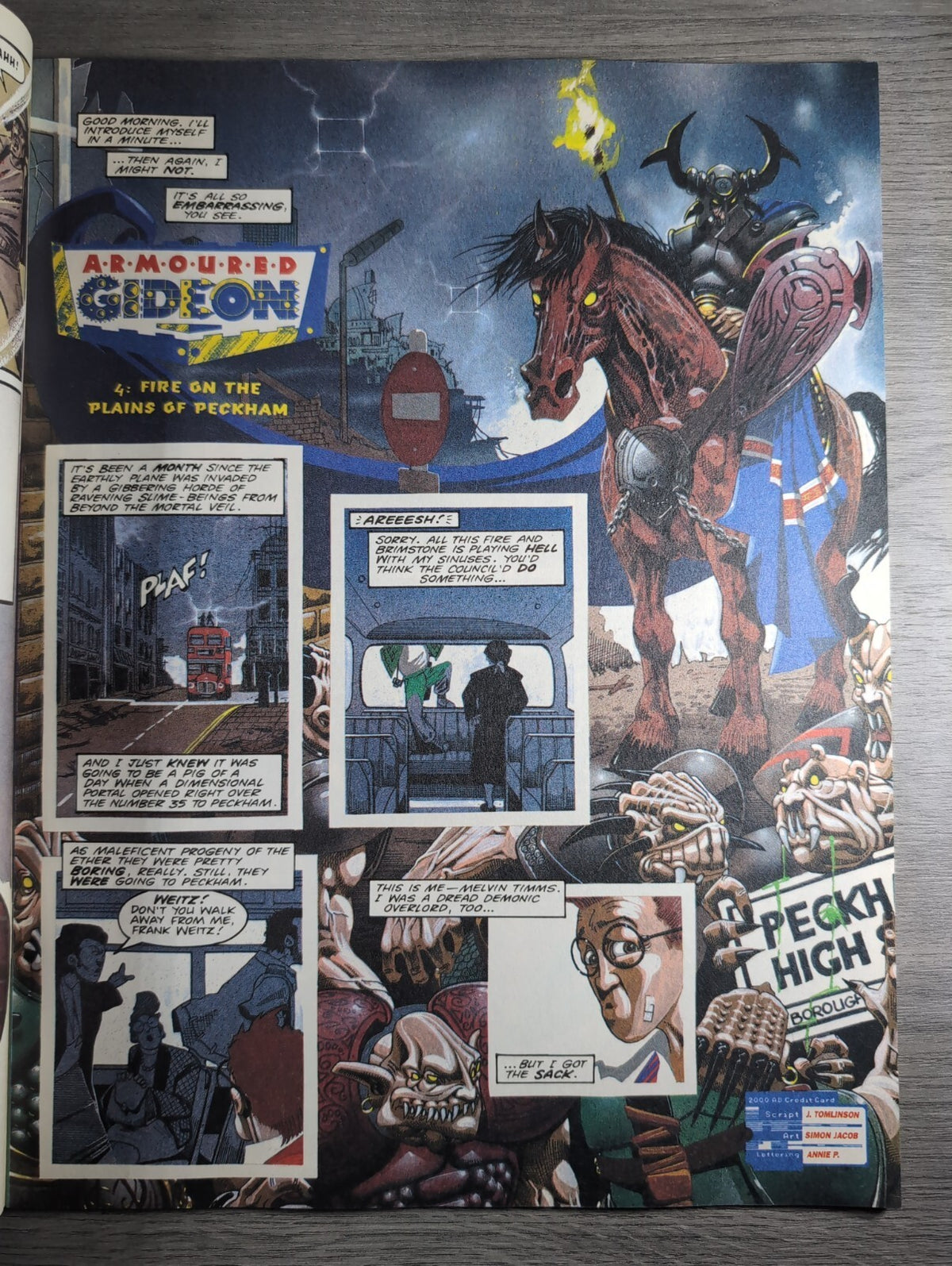 2000AD Prog 832 Featuring Judge Dredd Comic 24th April 1993 Vintage Retro Comic
