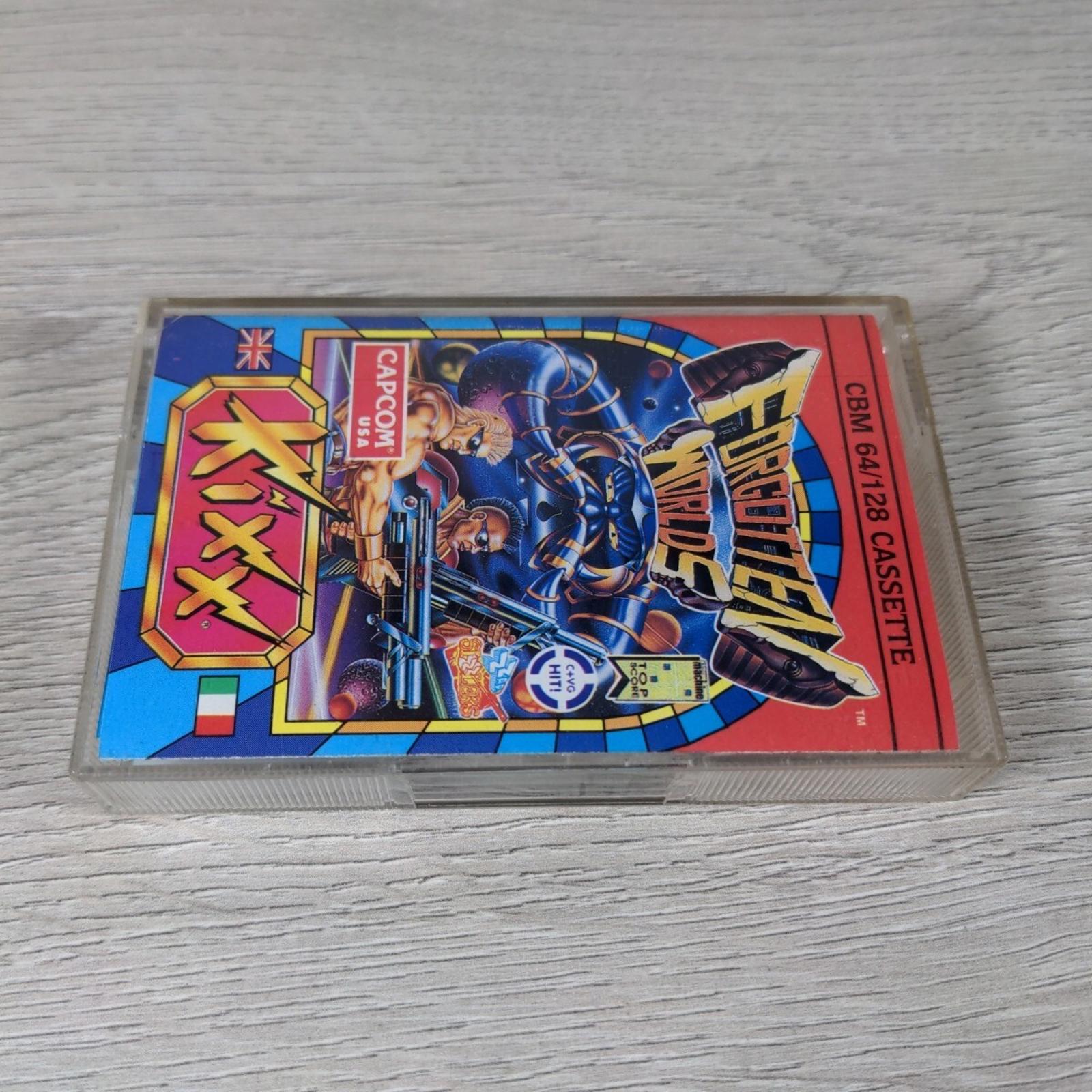 Forgotten Worlds Commodore 64 C64 Game Cassette Kixx Capcom Tested & Working