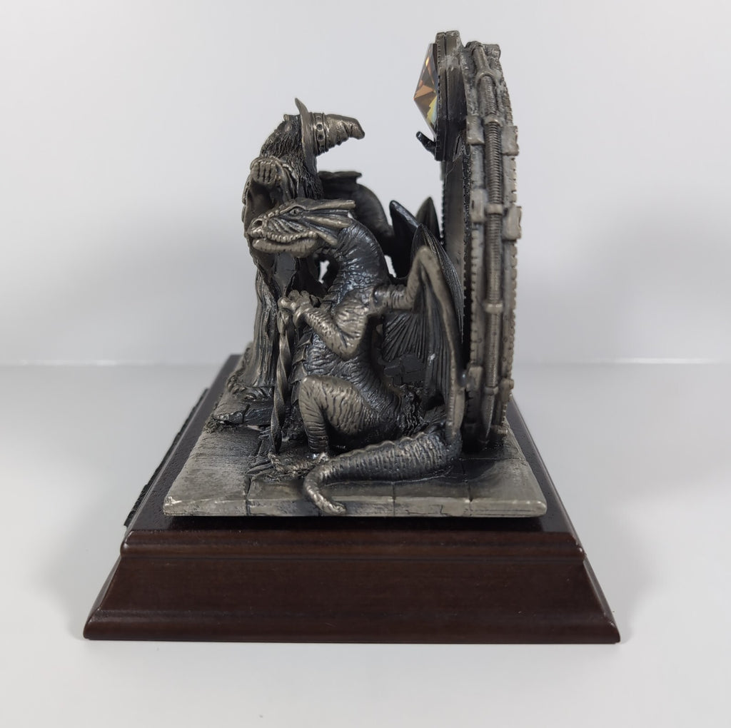 Myth & Magic The Loyal Dragons LP01 The Tudor Mint Pewter Metal Figure