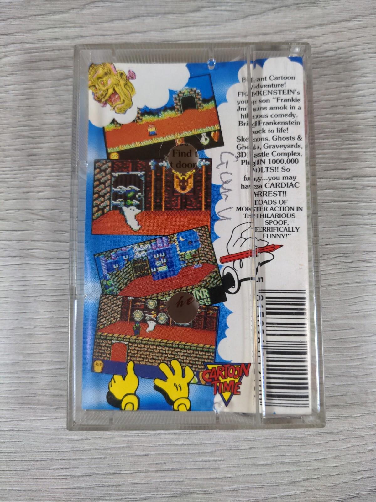Frankenstein Jnr. Commodore 64 C64 Game Cassette Tested & Working - Retrorama UK