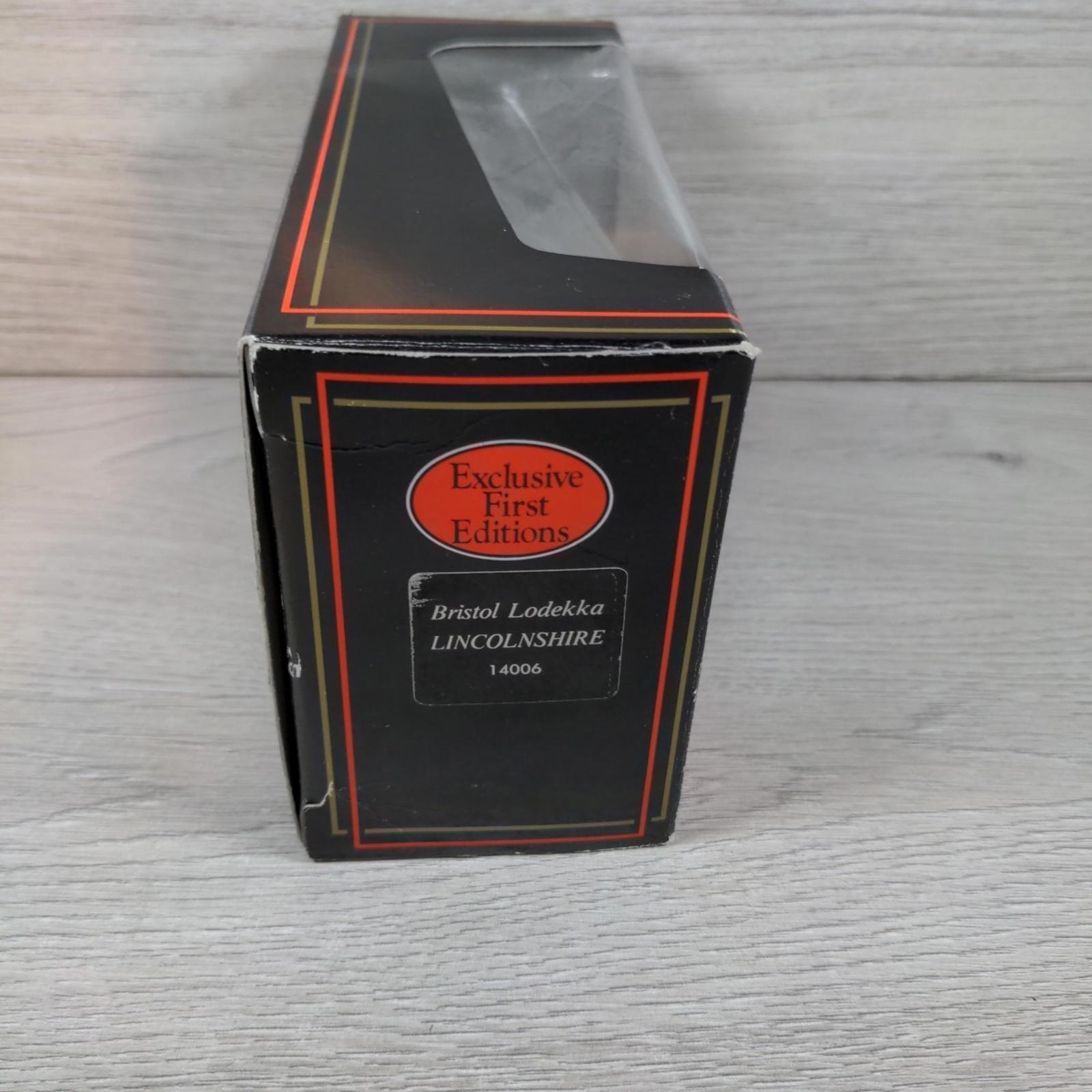 Exclusive First Editions Bristol Lodekka Lincolnshire 14006 1:76 Diecast Model