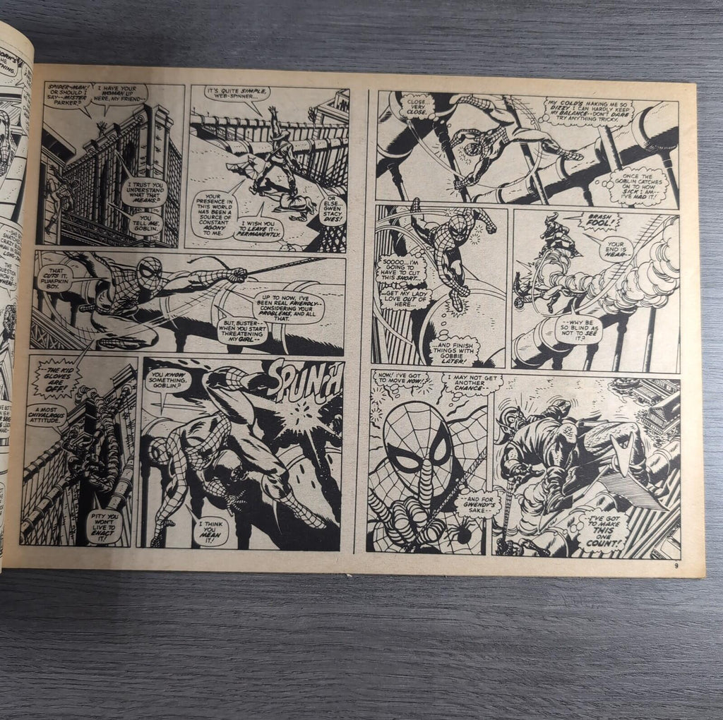 Super Spider-Man With The Super Heroes No.  170 Marvel Comics 1976 Vintage Comic