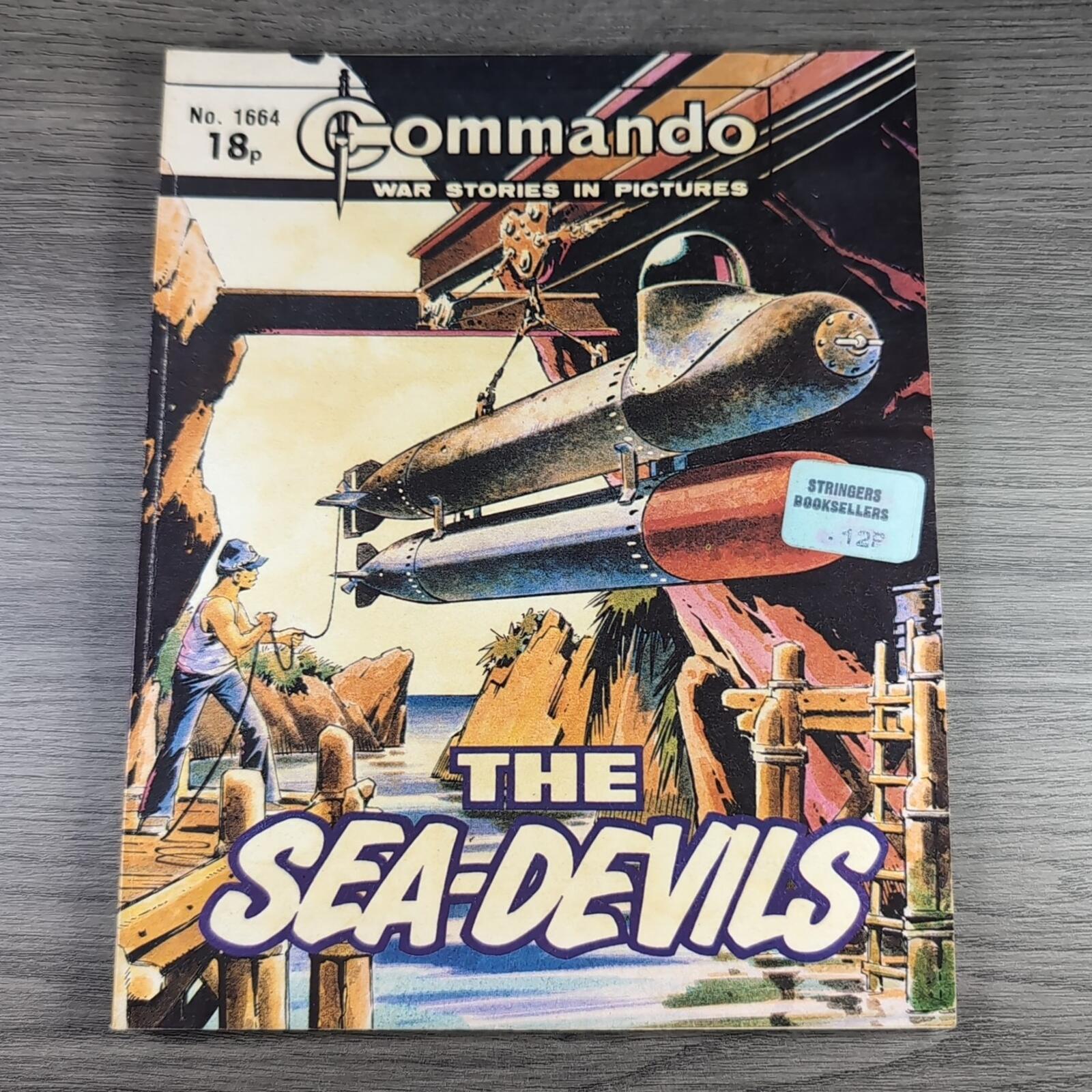 Commando Comic Issue Number 1664 The Sea Devils