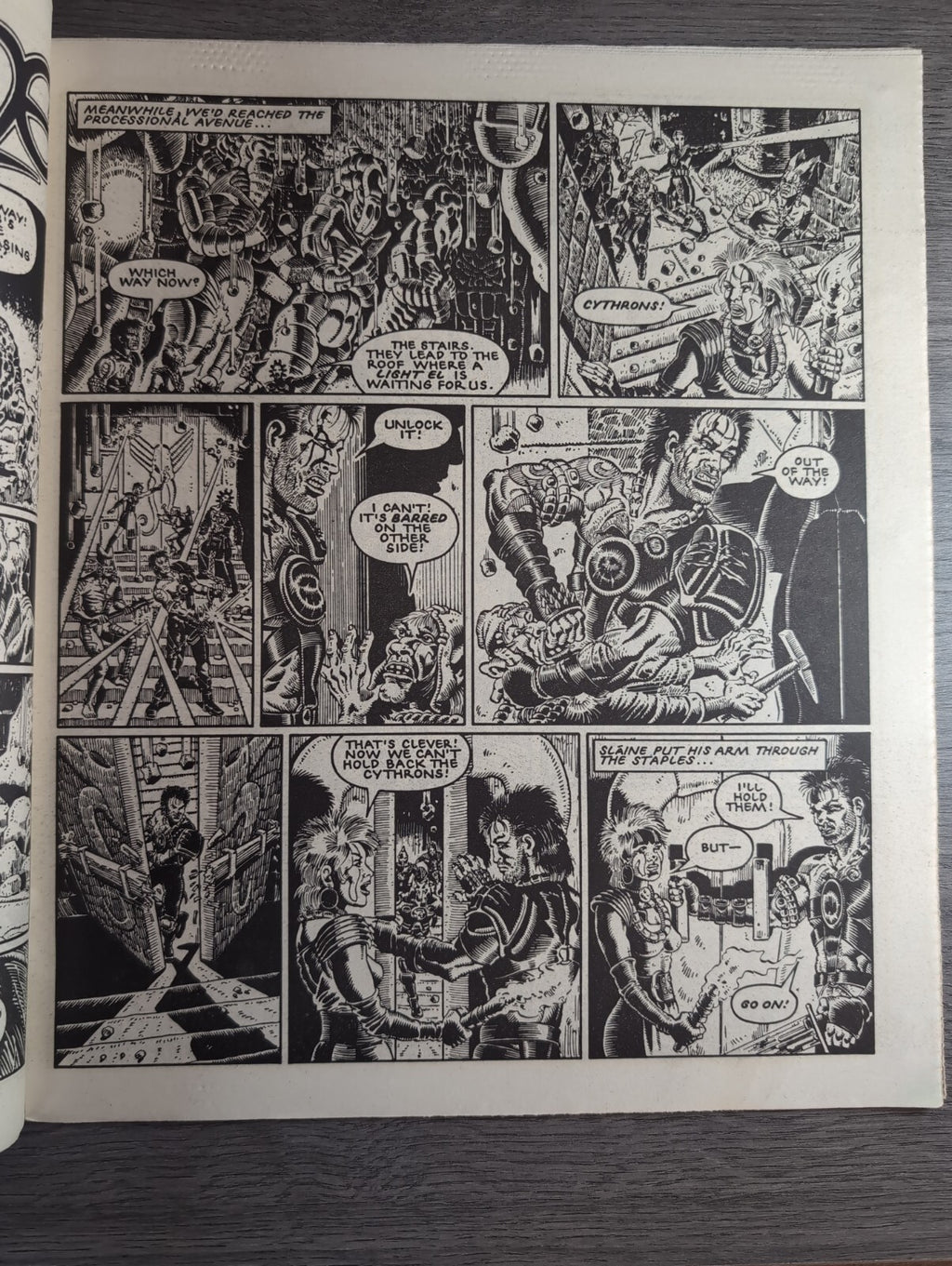 2000AD Prog 461 Featuring Judge Dread Comic 15th March 1986 Vintage Retro Comic