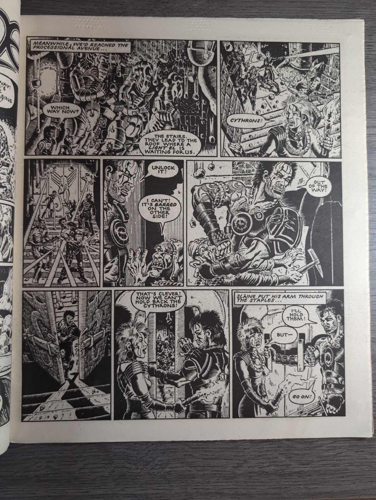 2000AD Prog 461 Featuring Judge Dread Comic 15th March 1986 Vintage Retro Comic