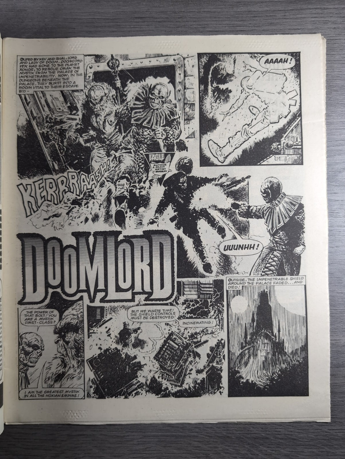 Eagle Comic Issue No. 254 31st Jan 1987 Vintage Retro UK Comic