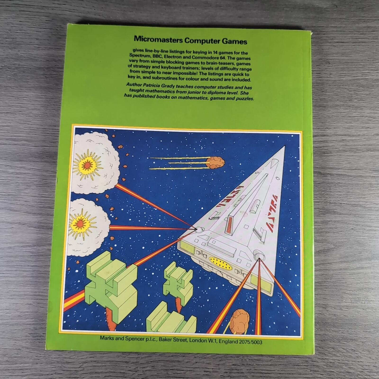 St Michael Micromasters Computer Programming Books Bundle x 3 BBC Commodore 64