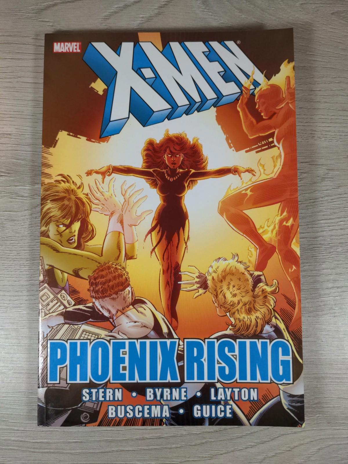 Marvel Comics X-Men Phoenix Rising Graphic Novel Paperback Stern Byne Layton