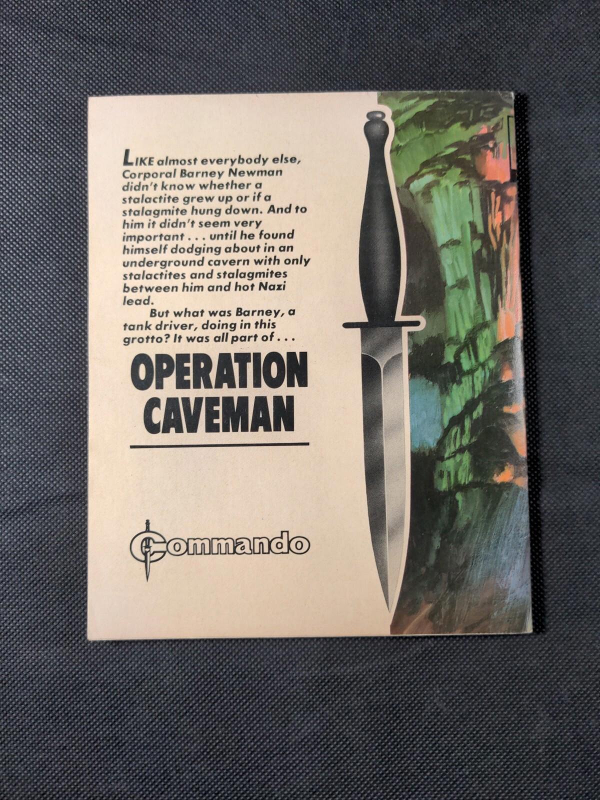 Commando Comic Issue Number 1466 Operation Caveman