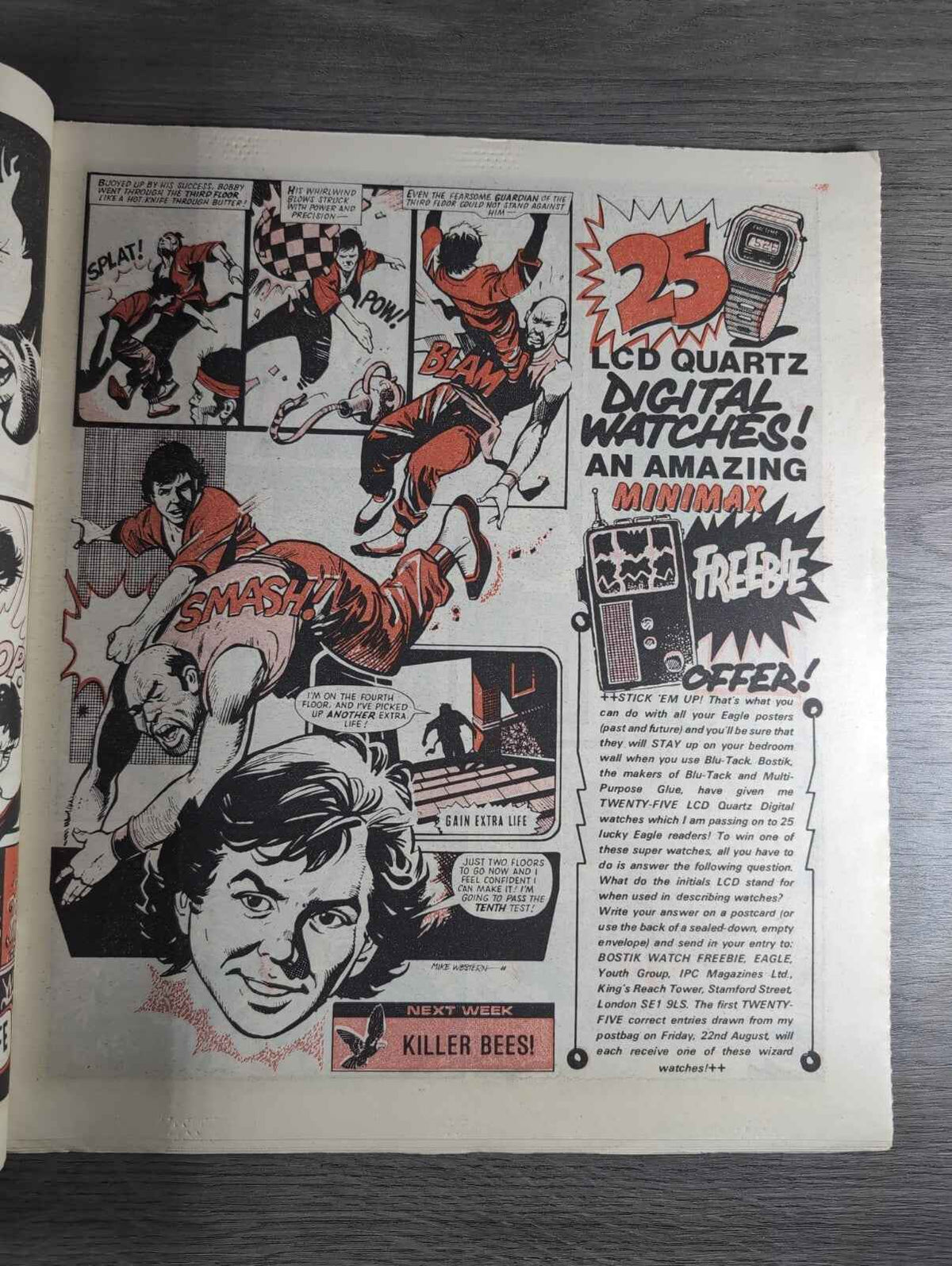 Eagle Comic Issue No. 230 16th August 1986 Vintage Retro UK Comic