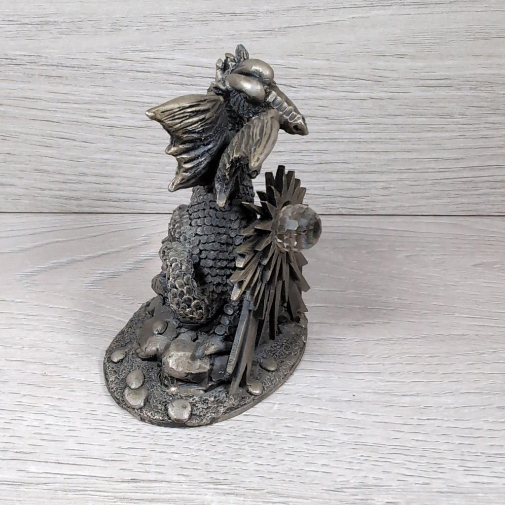 Myth & Magic The Dragon Of Light 3085 The Tudor Mint Pewter Metal Figure