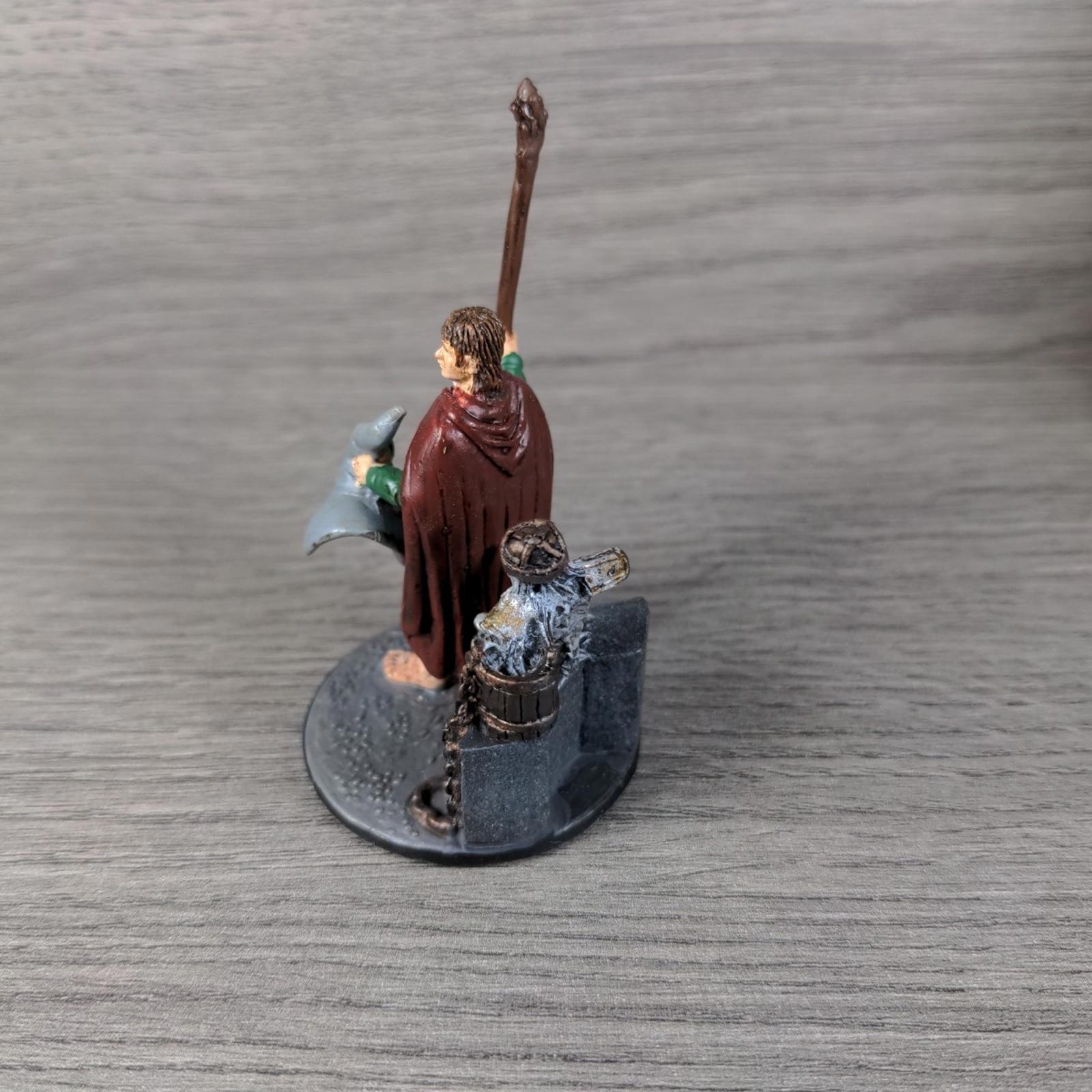 Eaglemoss Pippin & Dwarf Warrior Lord of the Rings Collectors Models Figure 2006