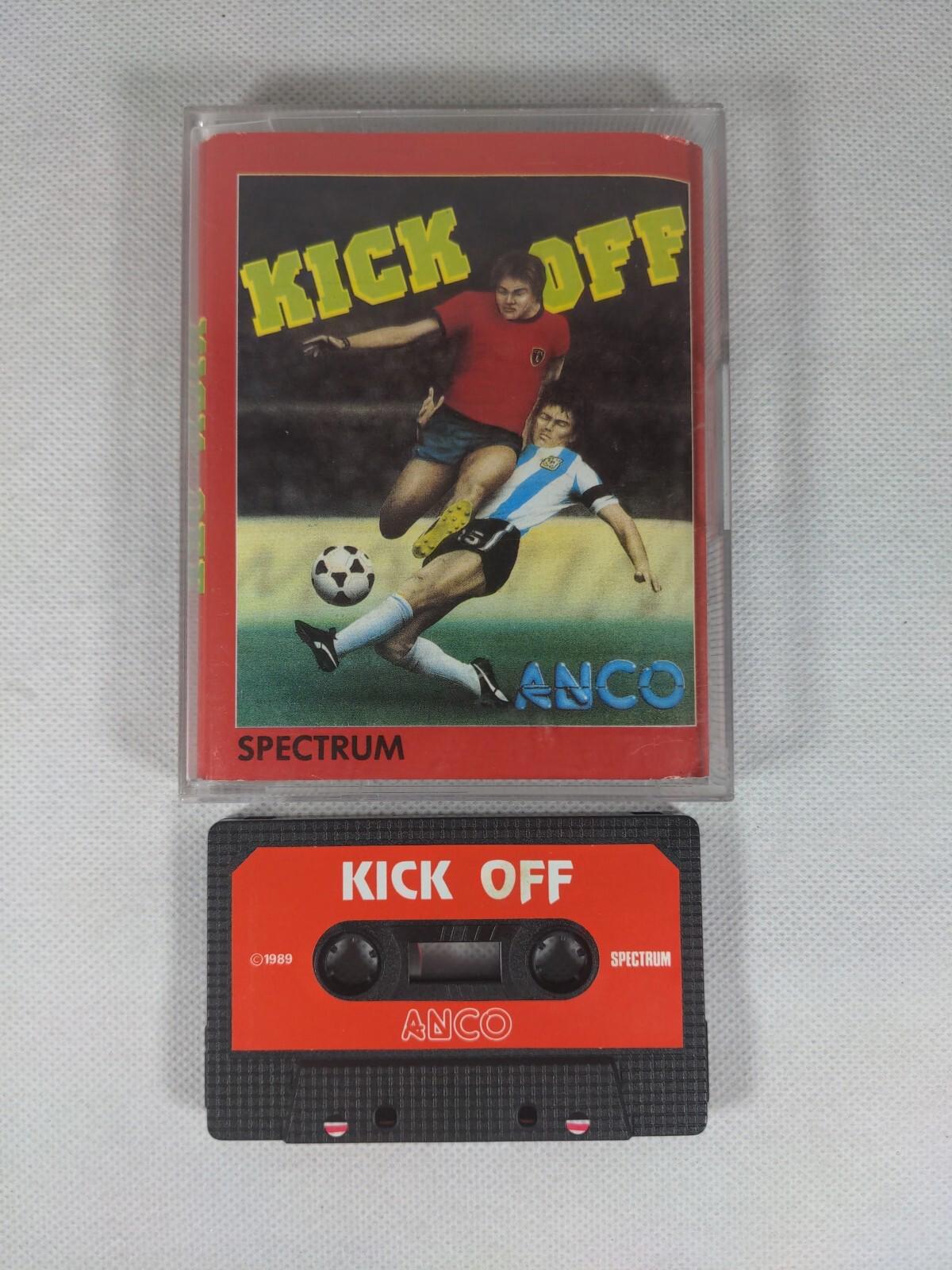 Kick Off ZX Spectrum 48K 128K Video Game Cassette Tested & Working
