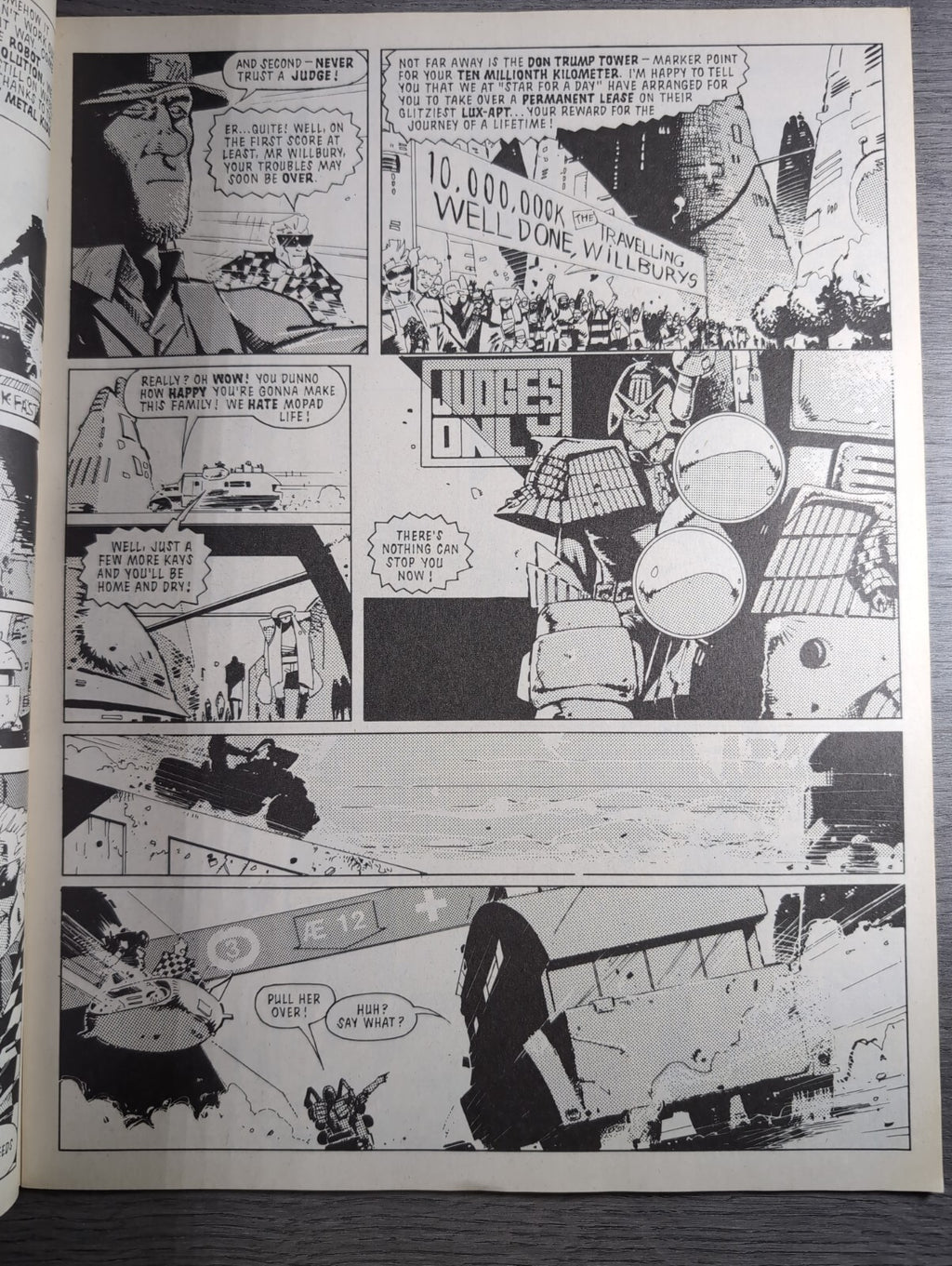 2000AD Prog 628 Featuring Judge Dread Comic 27th May 1989 Vintage Retro Comic