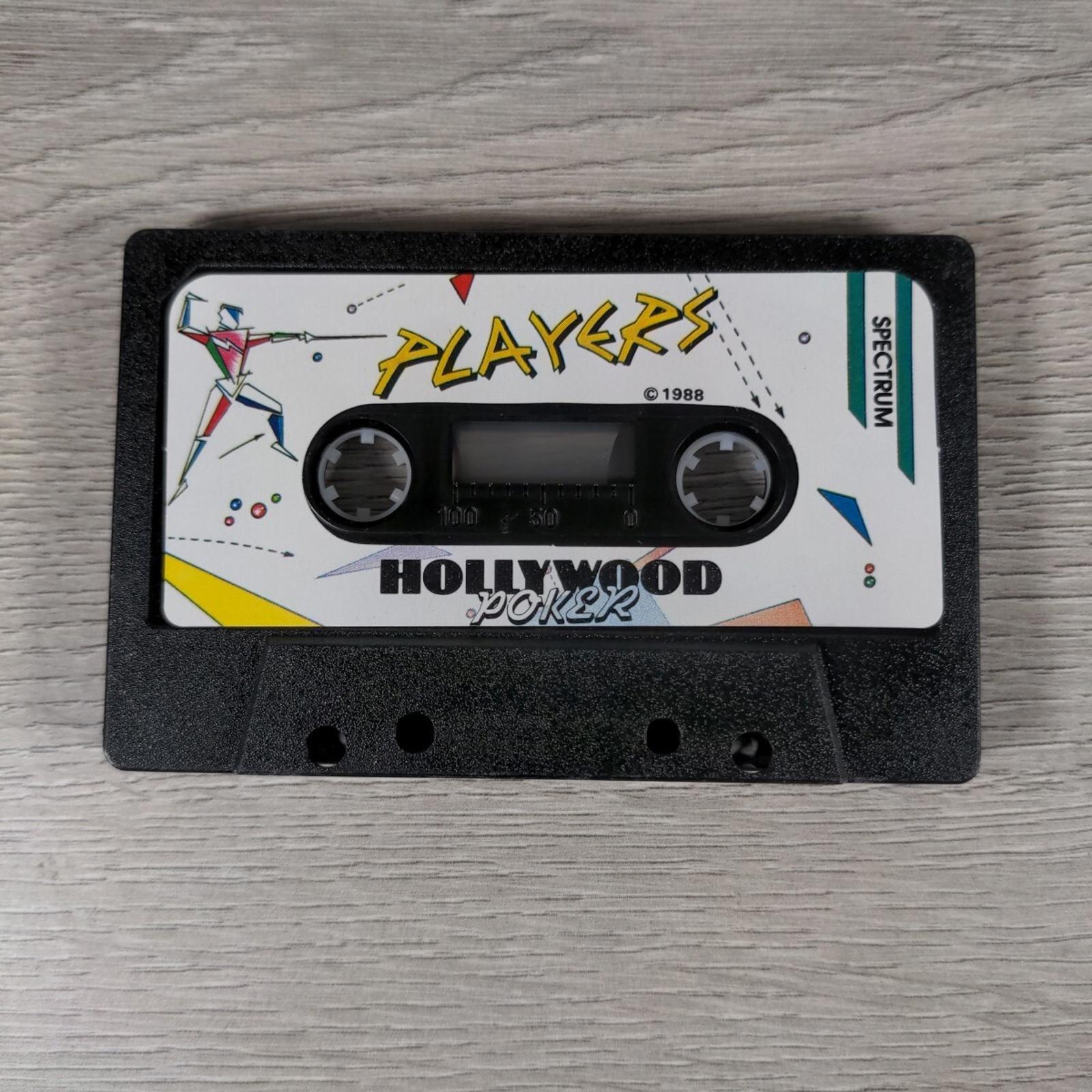 Hollywood Poker ZX Spectrum 48K 128K Video Game Cassette Tested & Working