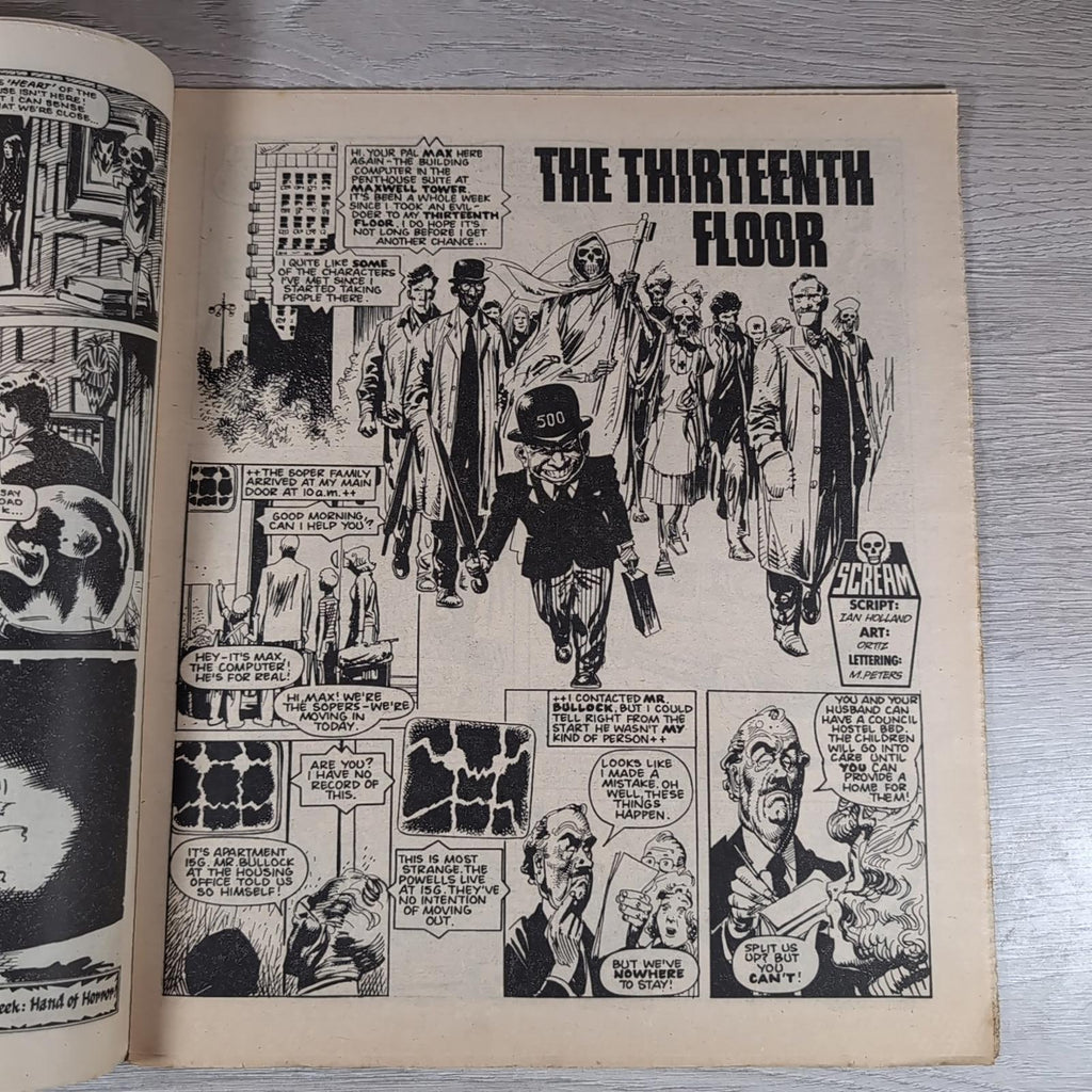 Scream! Comic Issue Number 12 9th June 1984