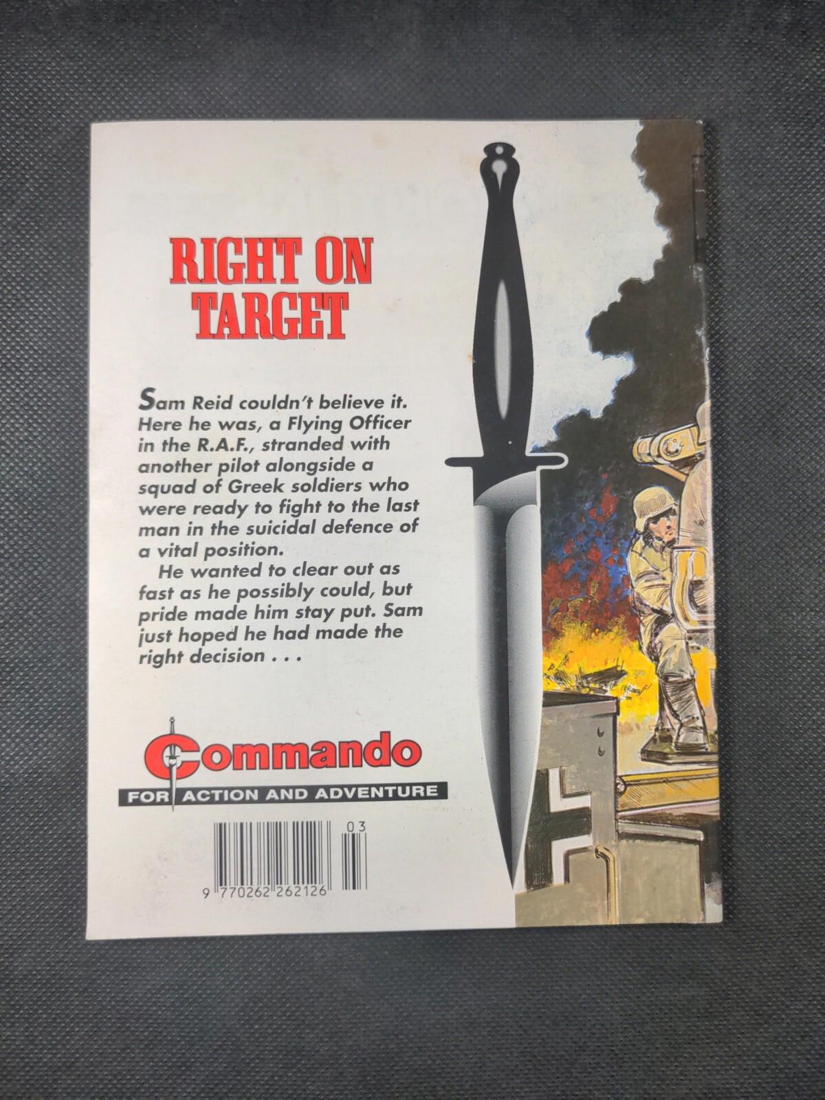 Commando Comic Issue Number 3691 Right On Target - Retrorama UK