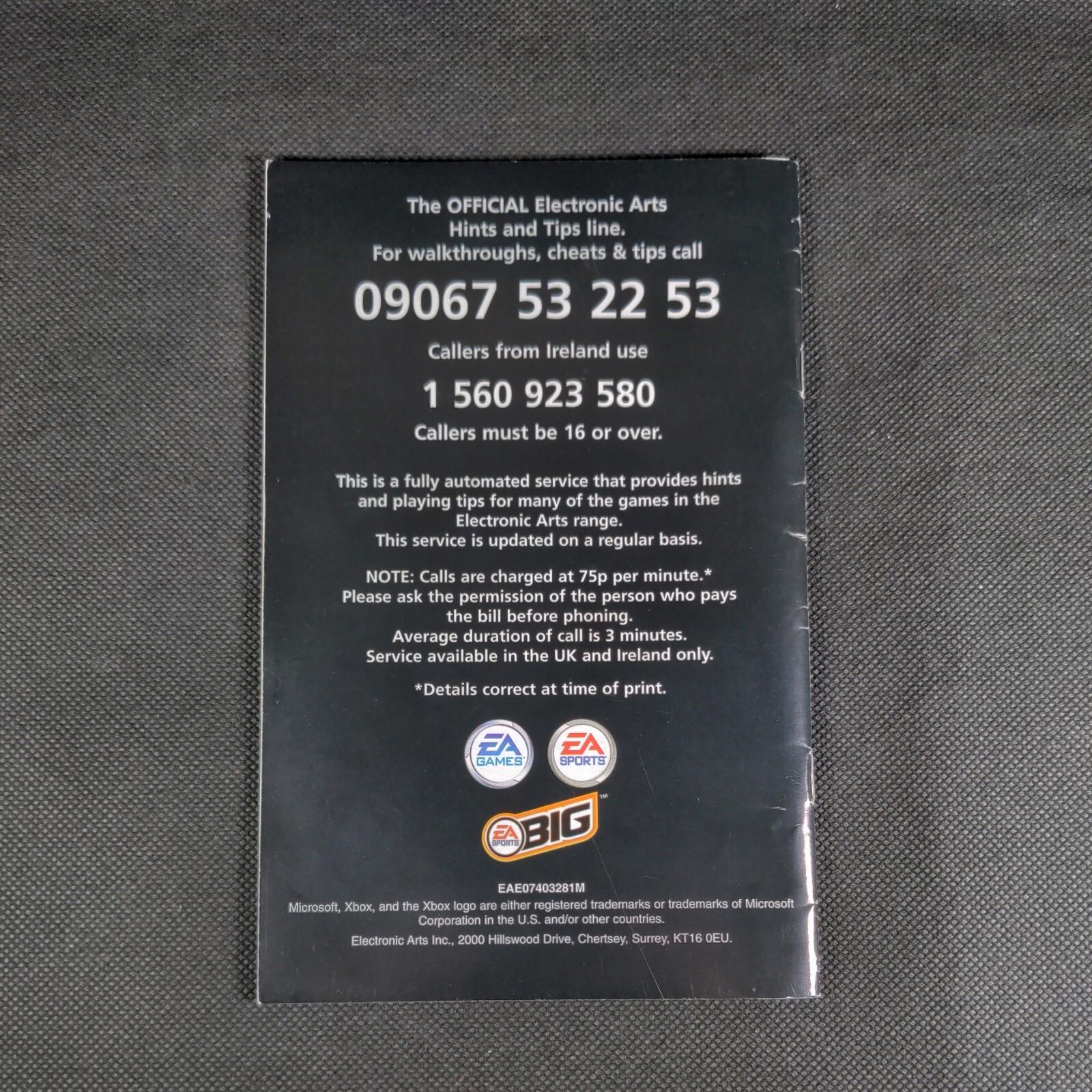 James Bond: Agent Under Fire Original Xbox Age 15+ PAL Region