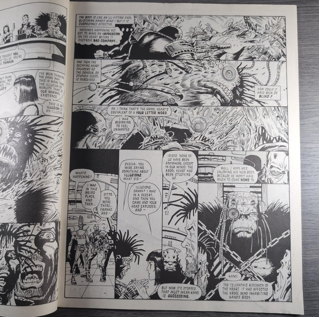 2000AD Prog 579 Featuring Judge Dredd 18th June 1988 Vintage Comic