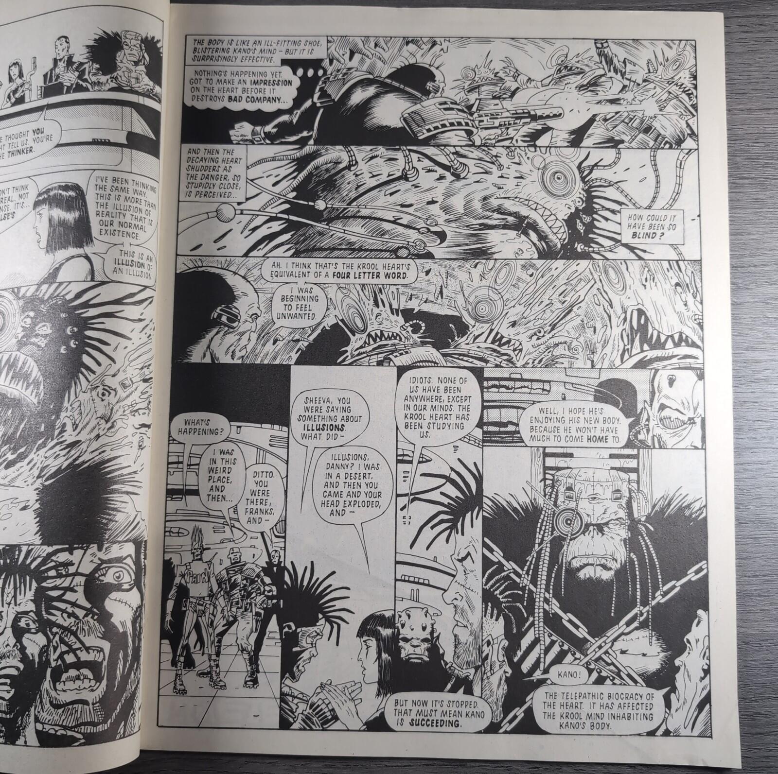 2000AD Prog 579 Featuring Judge Dredd 18th June 1988 Vintage Comic
