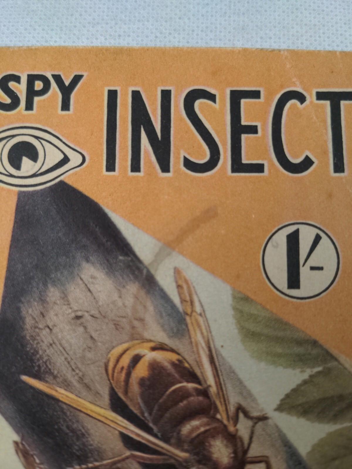 Vintage I-Spy News Chronicle Book Issue Insects - Retrorama UK